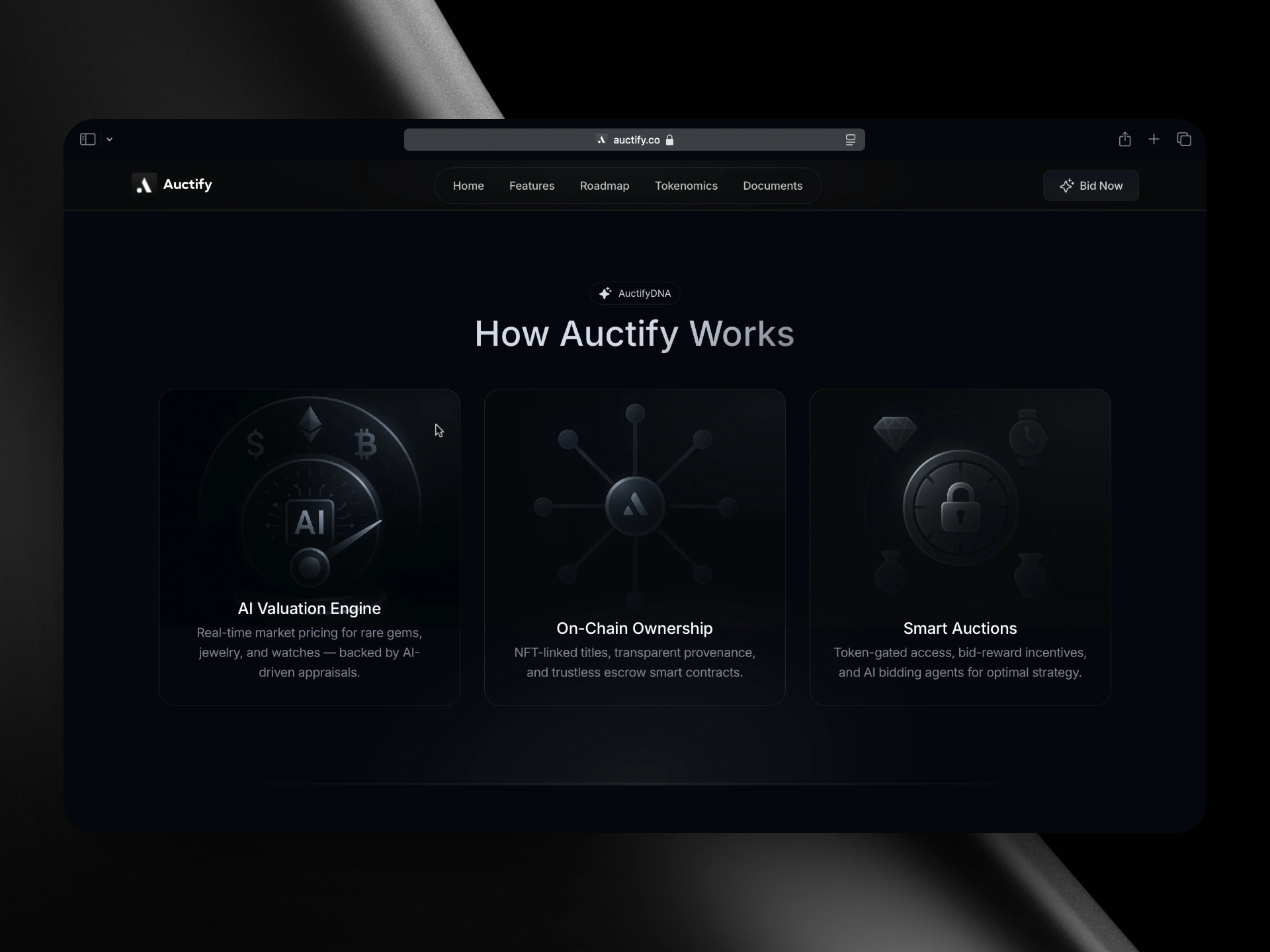 How its work section with custom illustration with matching color theme