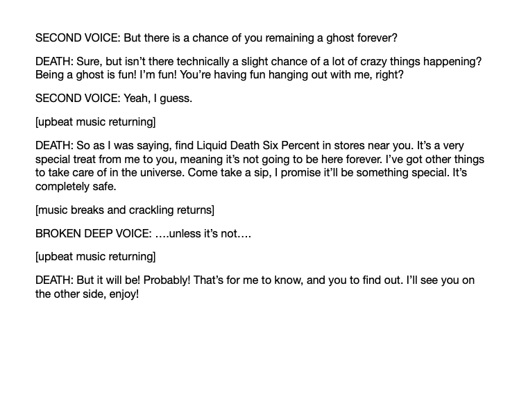 Page 2 of the script
