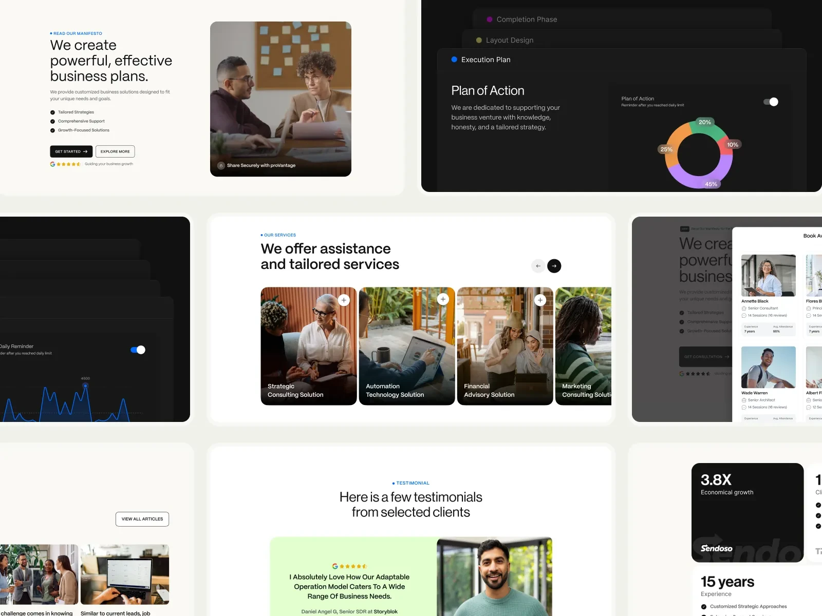 Business Consultation Website Design & Development 
