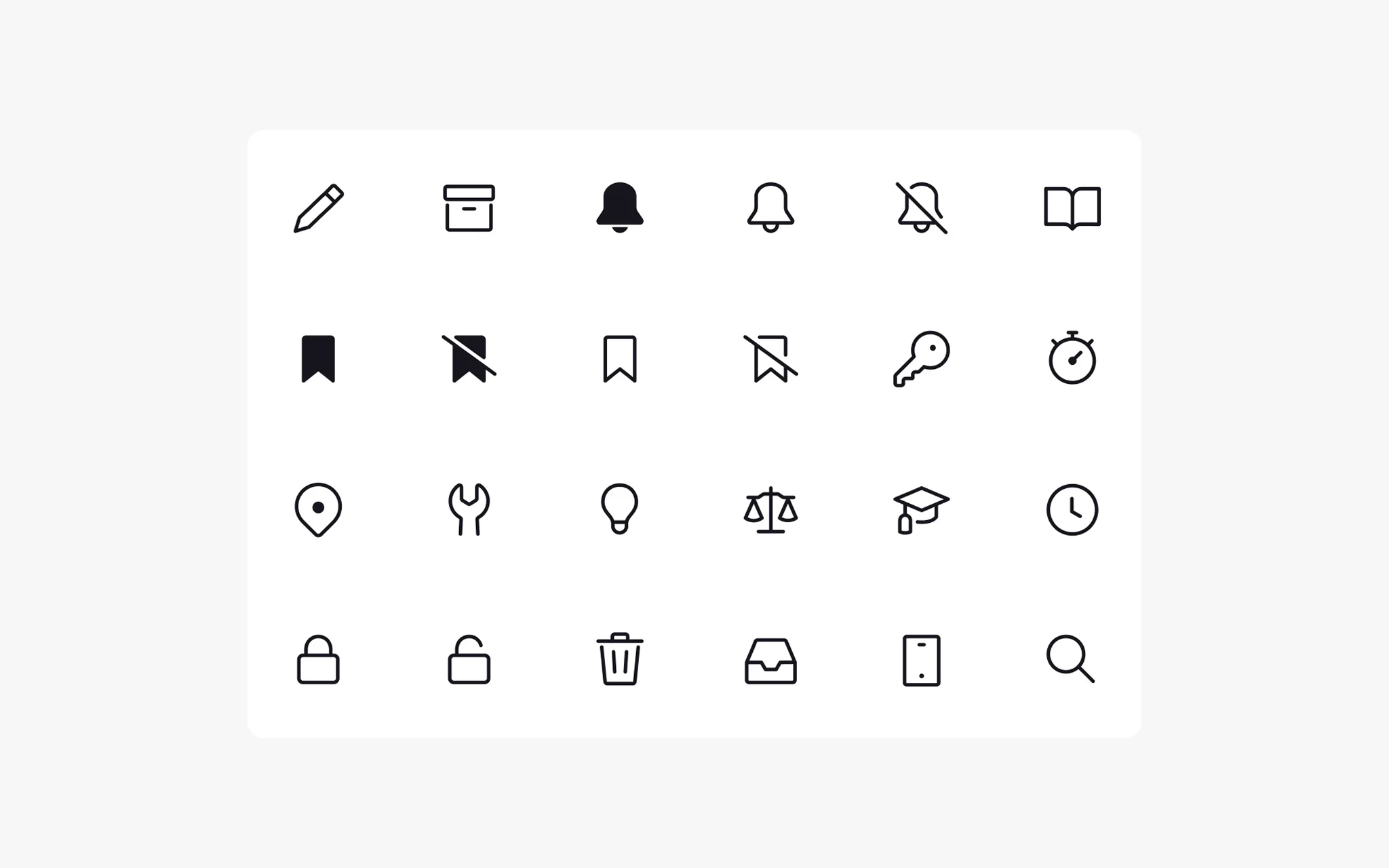 Brand icons