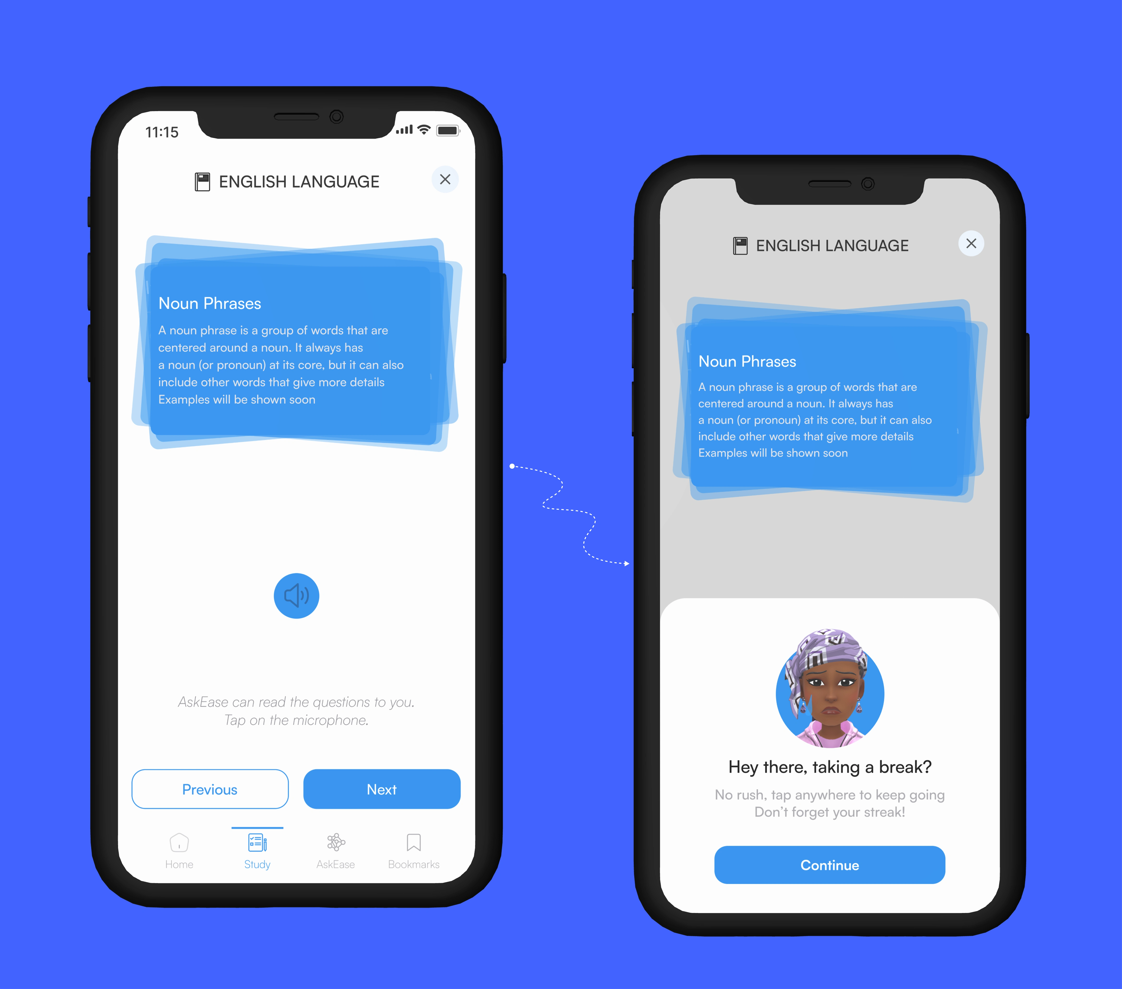 When students get distracted especially the students with special needs, there will be a subtle reminder that would make them keep going.
