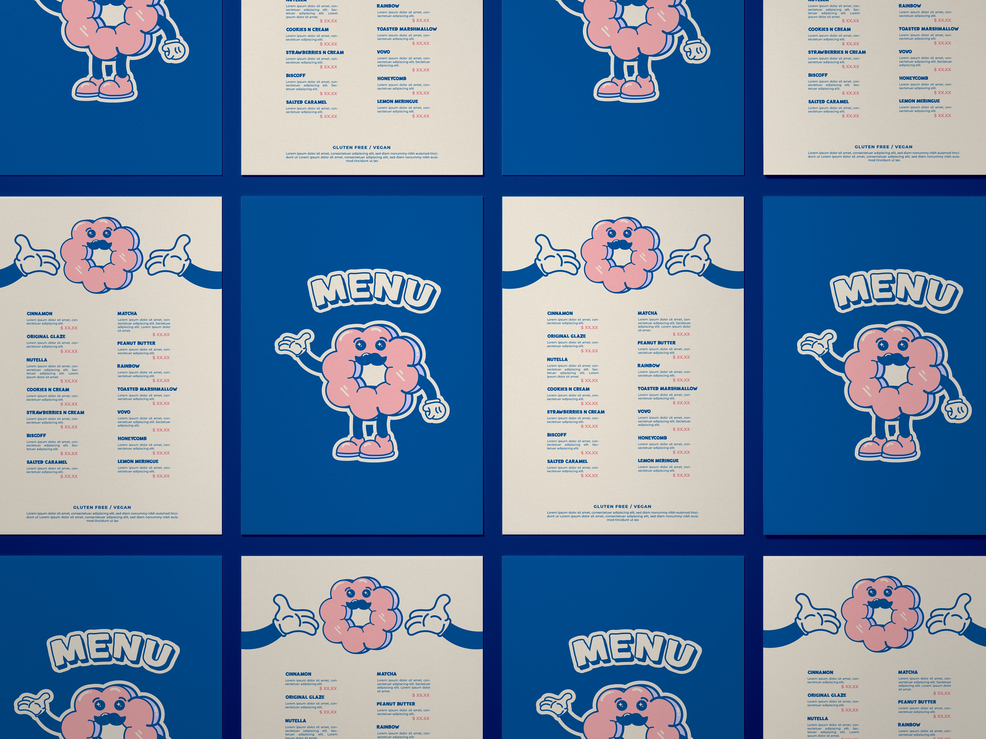 Menu design 