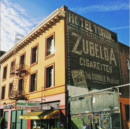 San Francisco "Ghost sign," Market Street, San Francisco