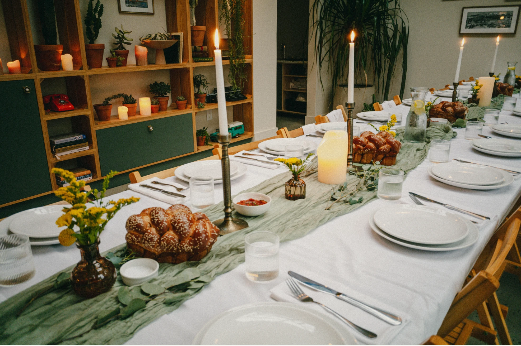 Curate all the experience, linen, decoration even playlist