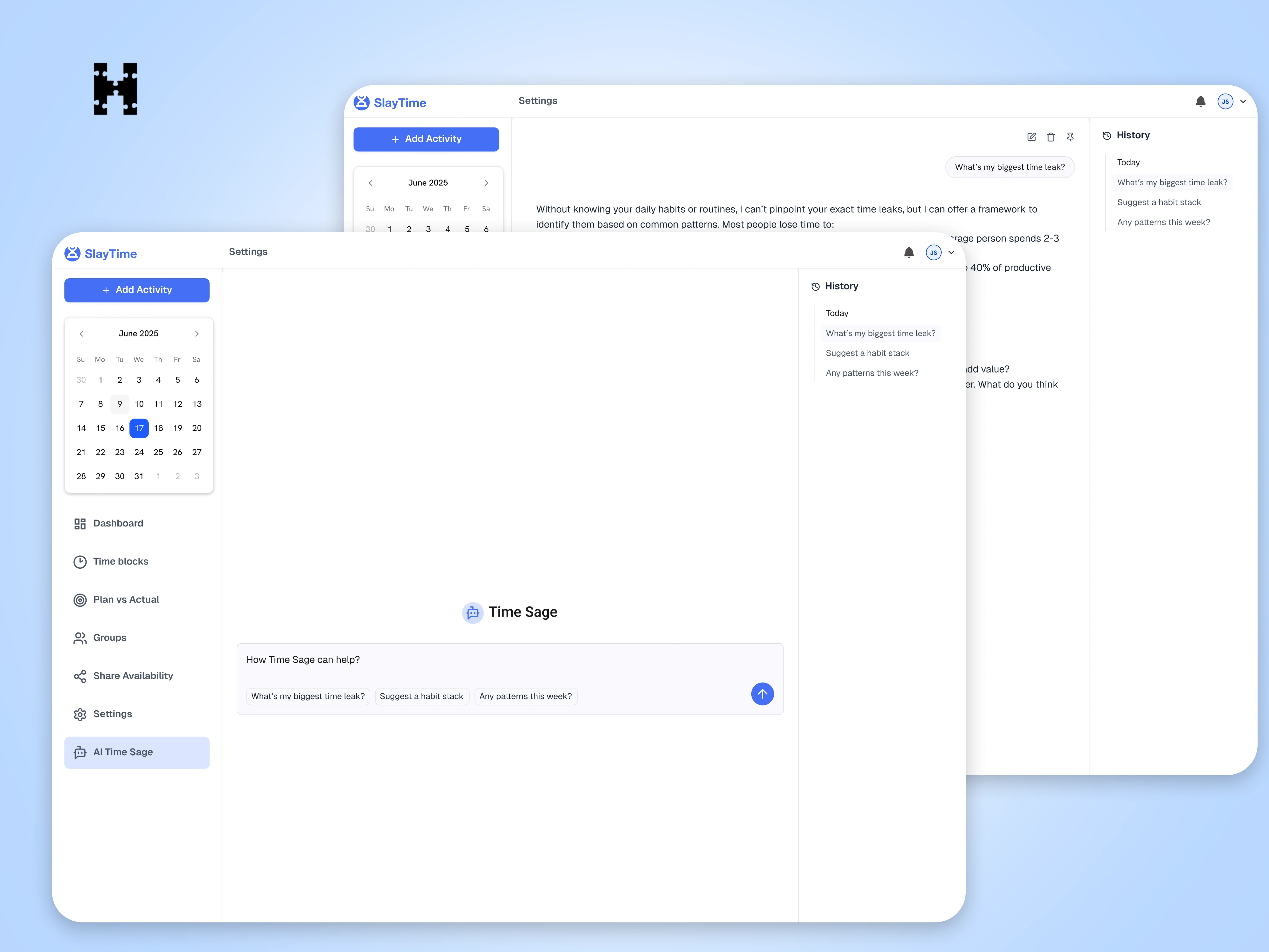 AI Time Sage Assistant