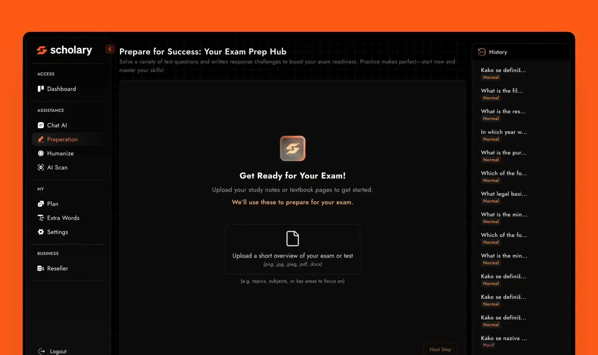 Users can upload academic documents, highlight key content, and instantly generate AI-powered summaries.