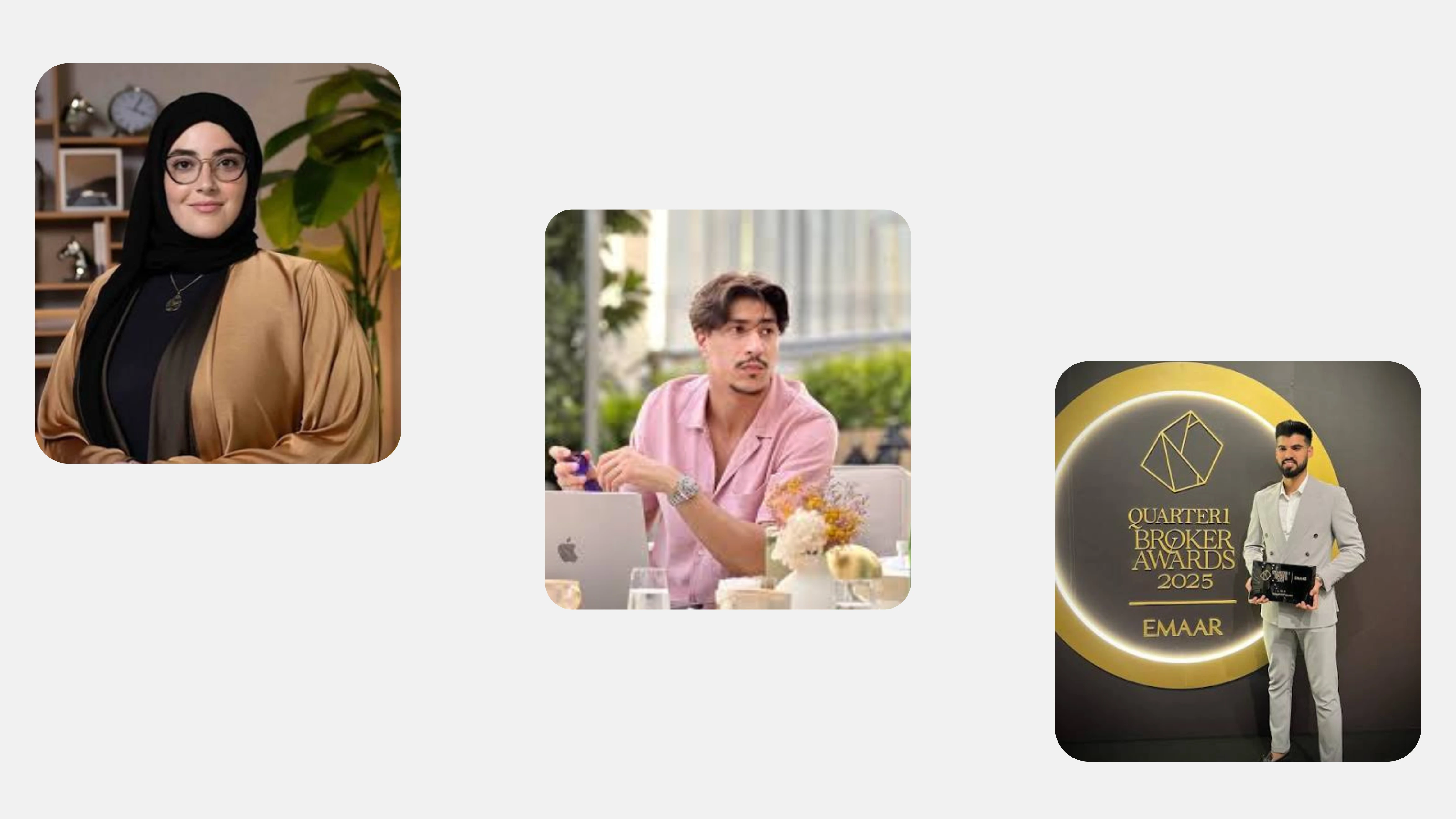 1. Souad 2. Aymen 3. Aziz