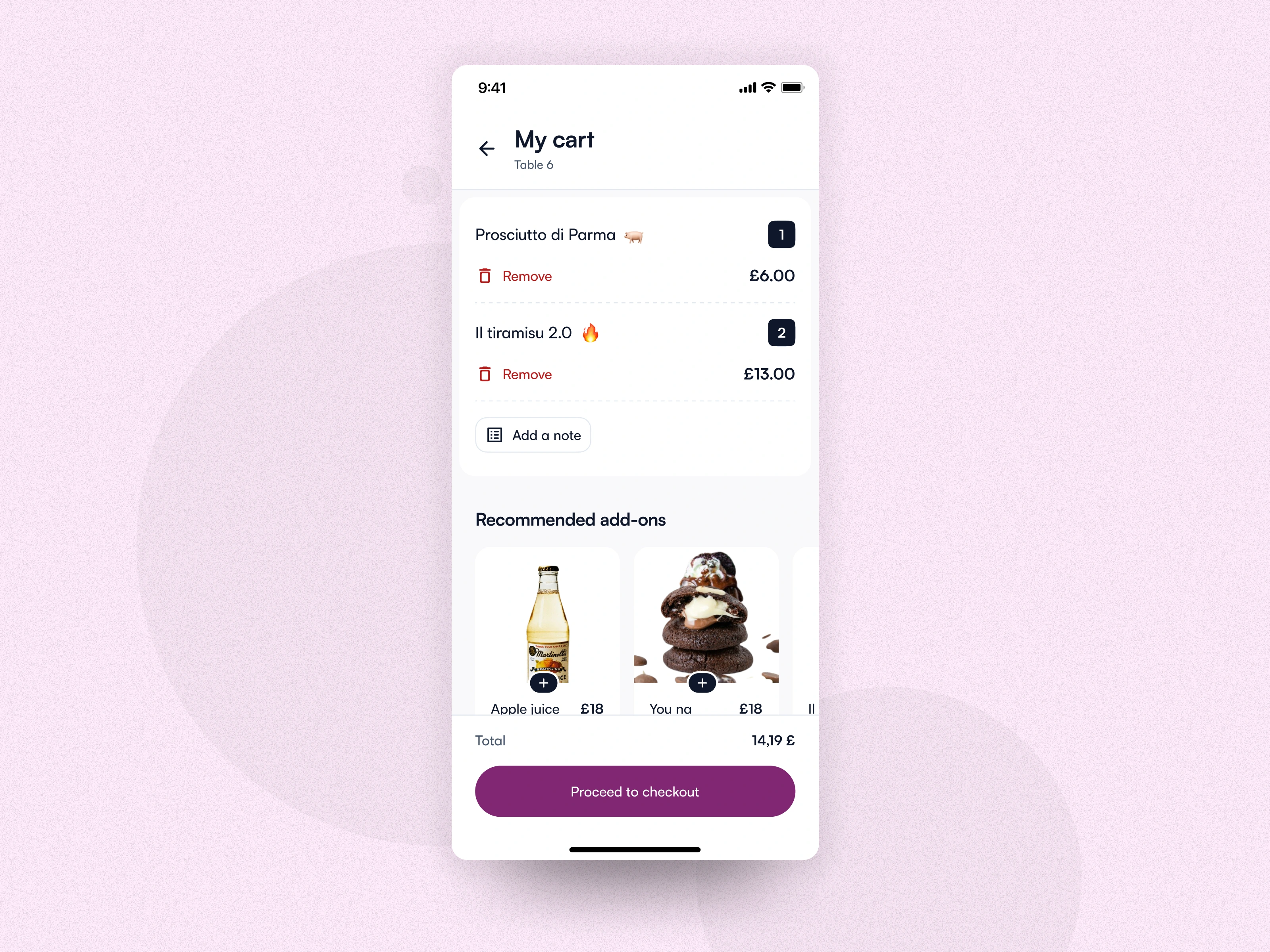 Cart page new UI