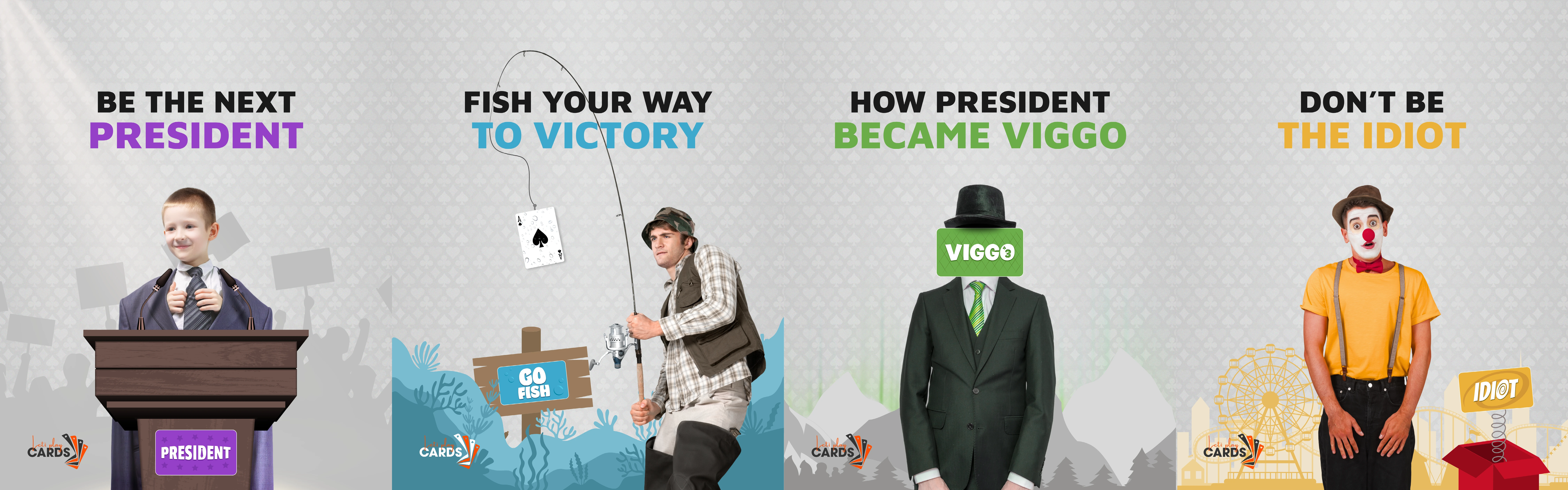 Launch visuals to spark curiosity.