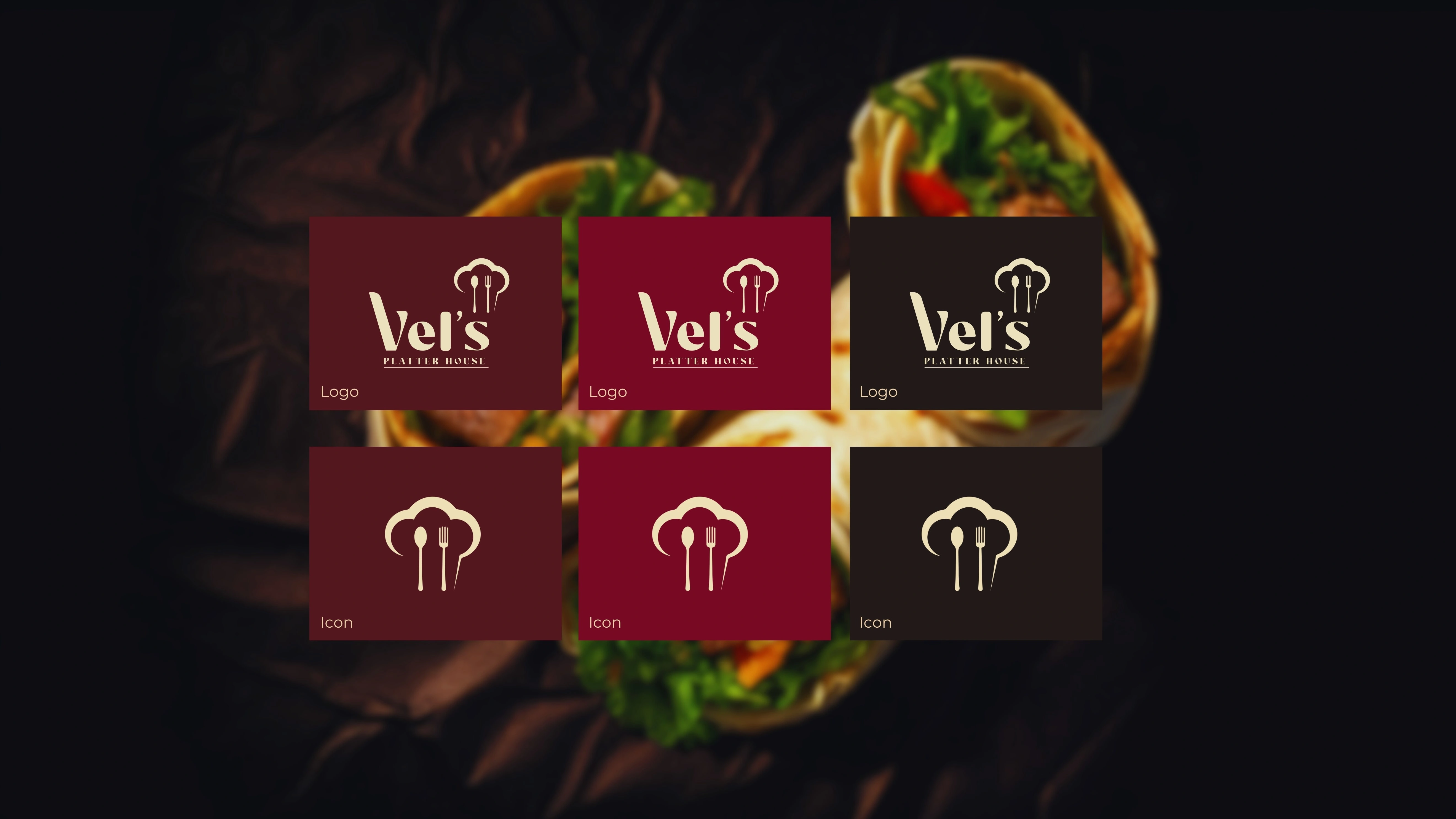 Vel's Platter House Logo