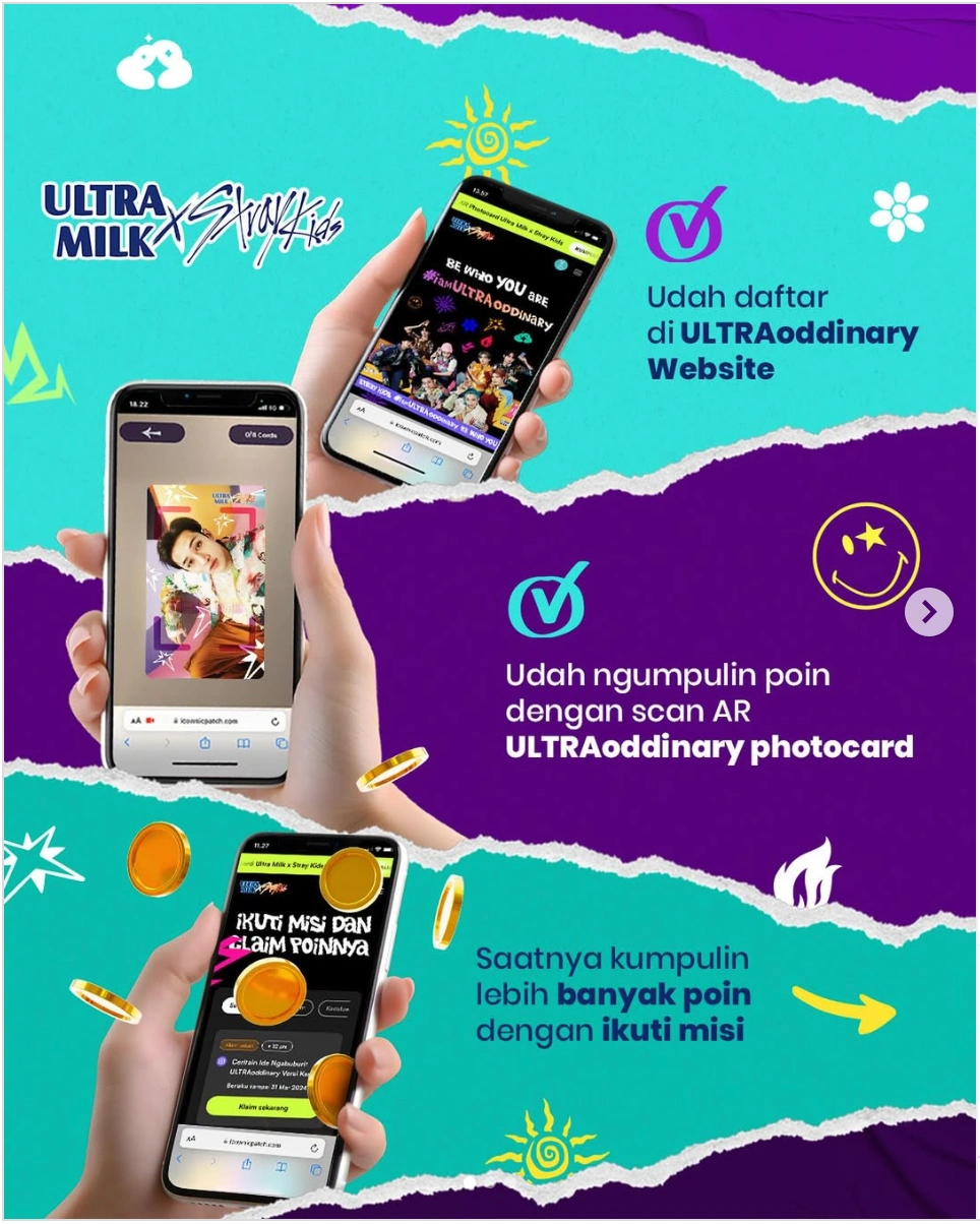 Social media post from Ultra Milk