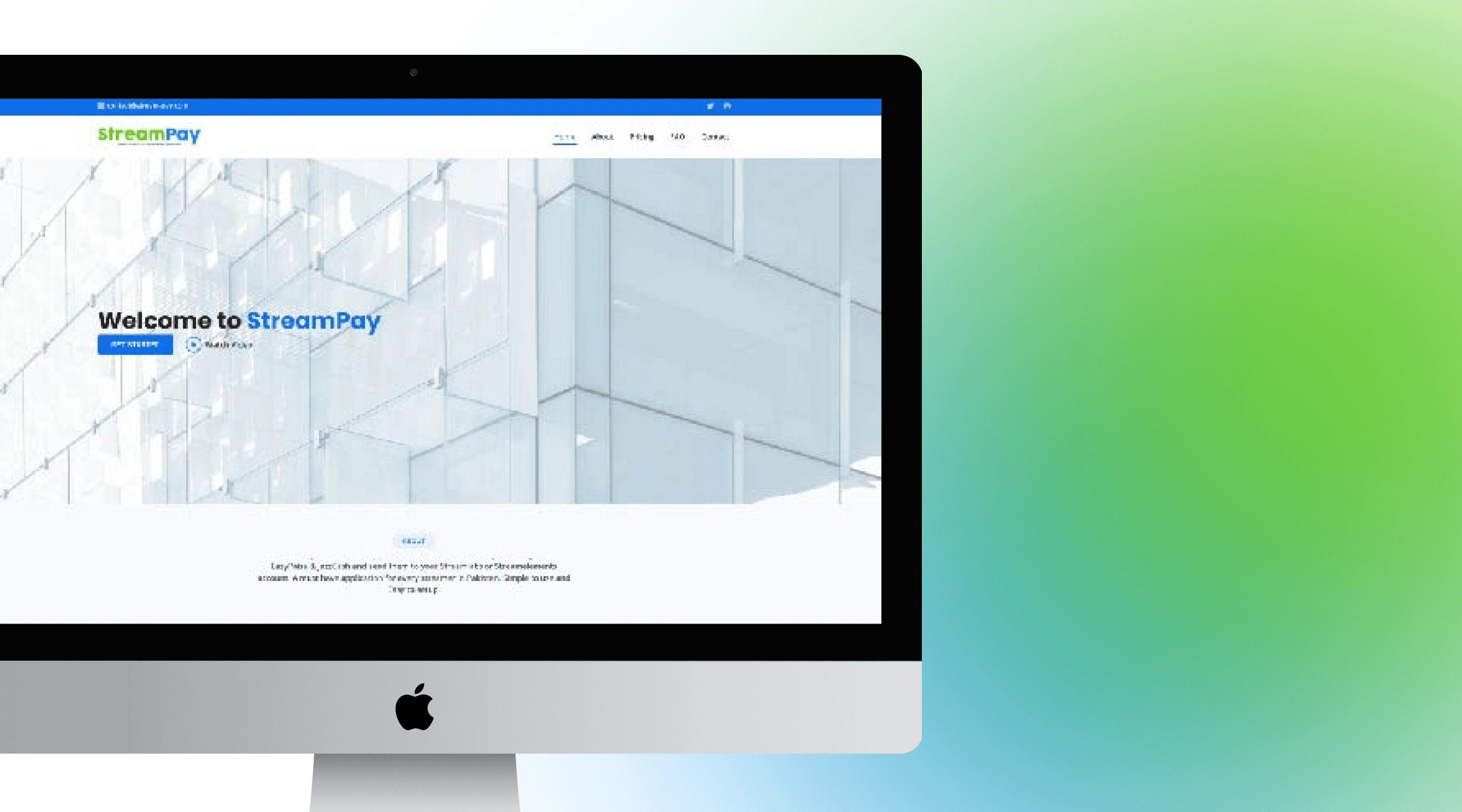 Streampay's Old Website