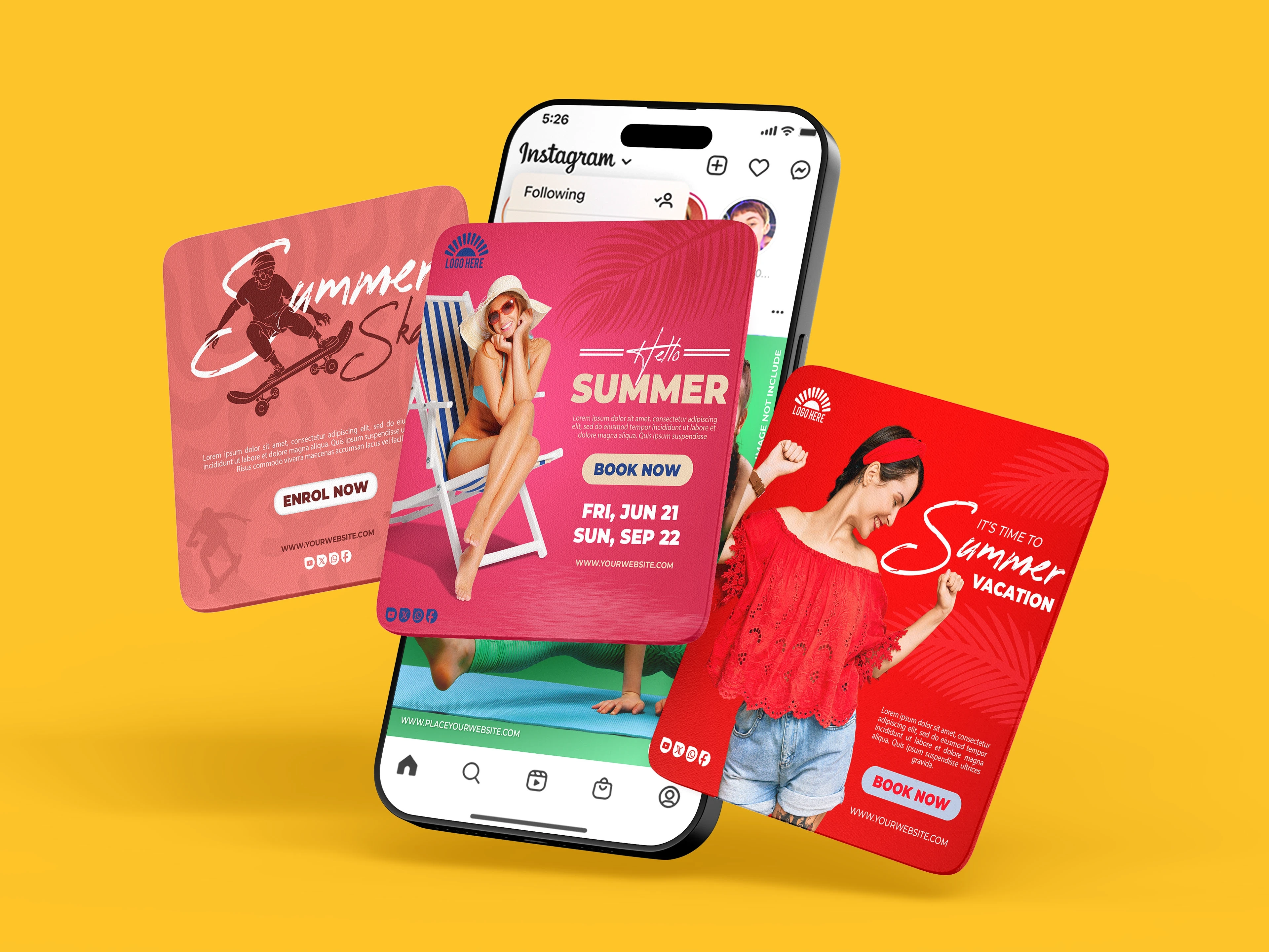 Creative Social Media Post Designs – Awareness, Sales & Lifestyle Campaigns