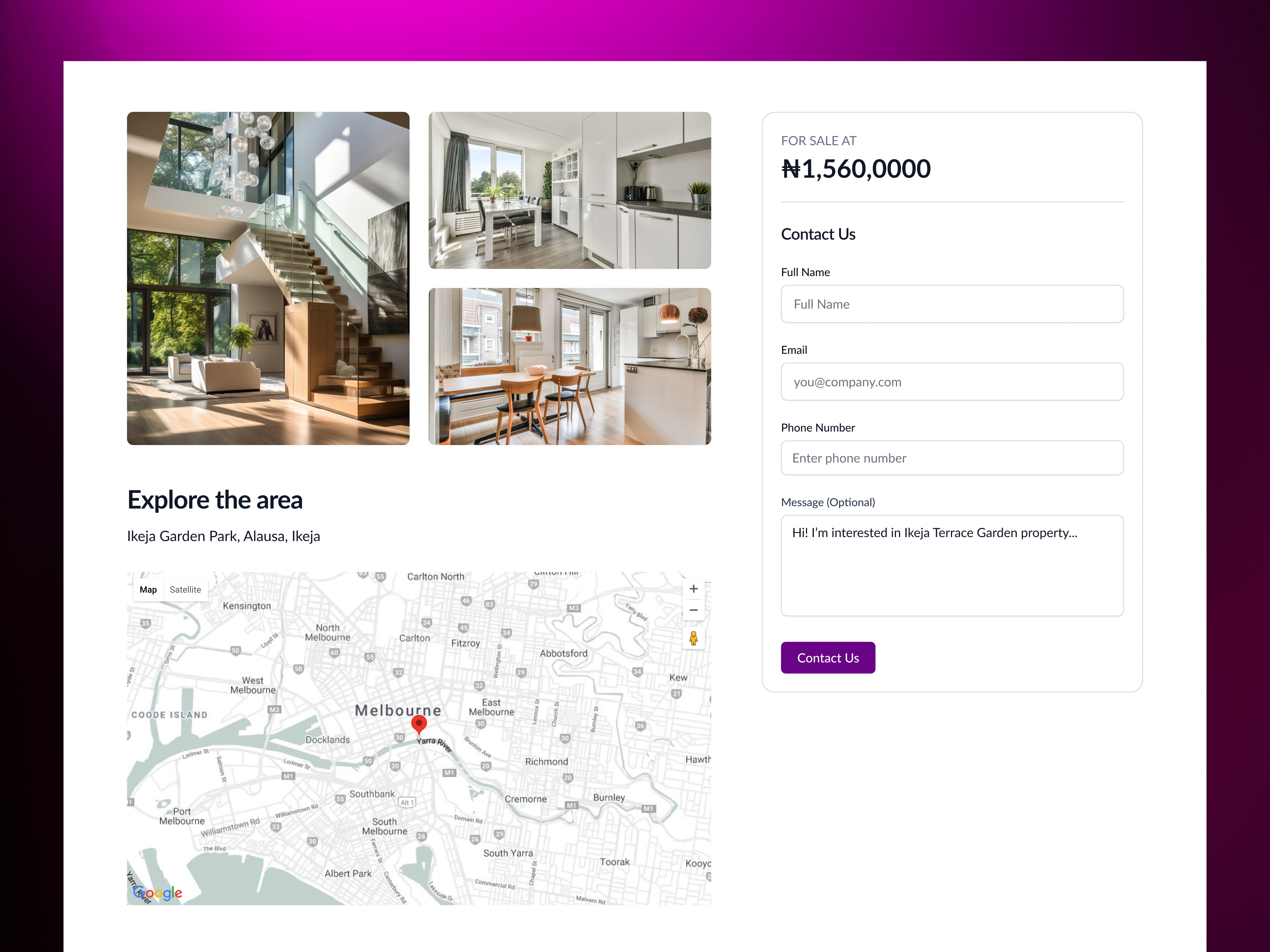 Properties details section 3