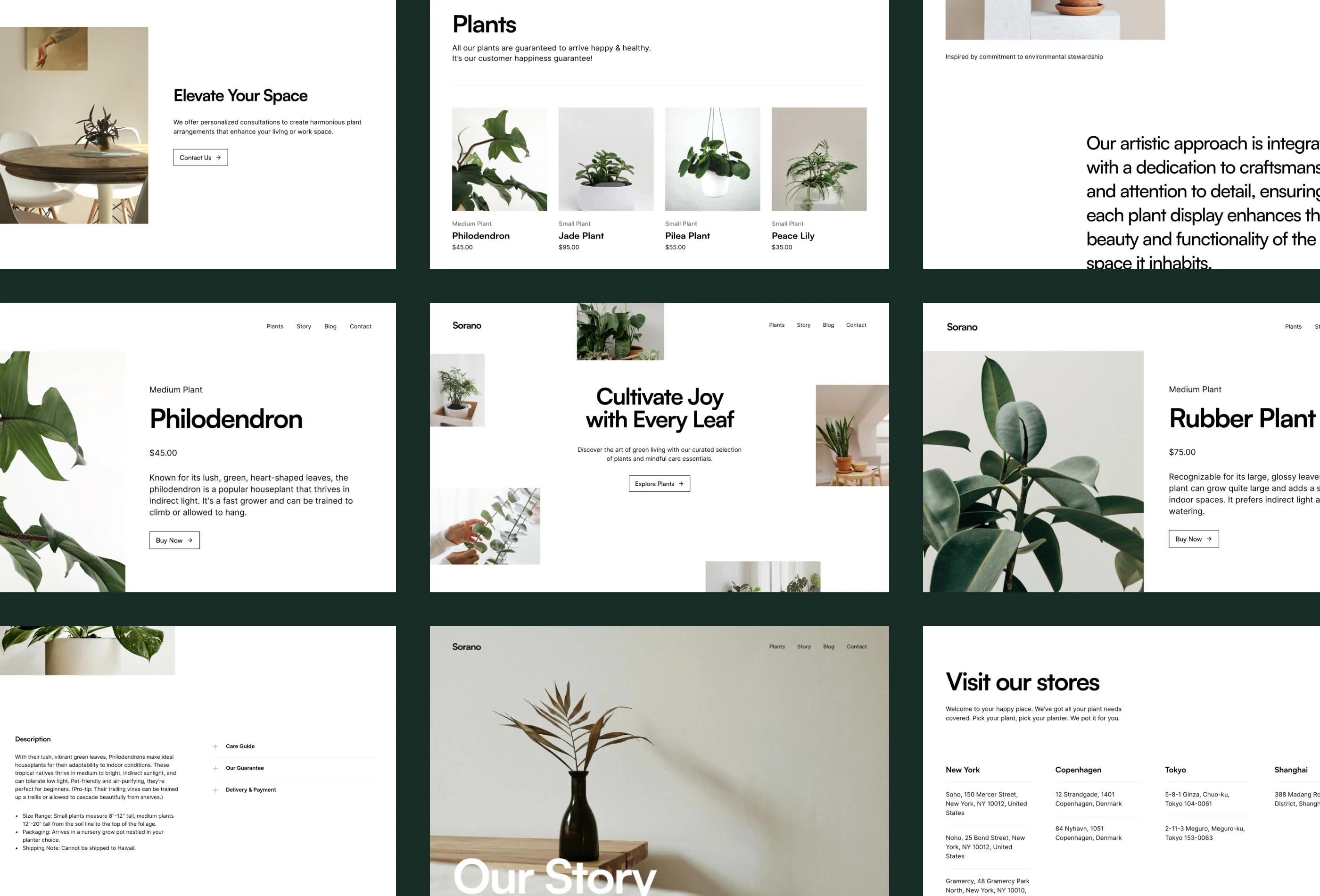 Collection of pages