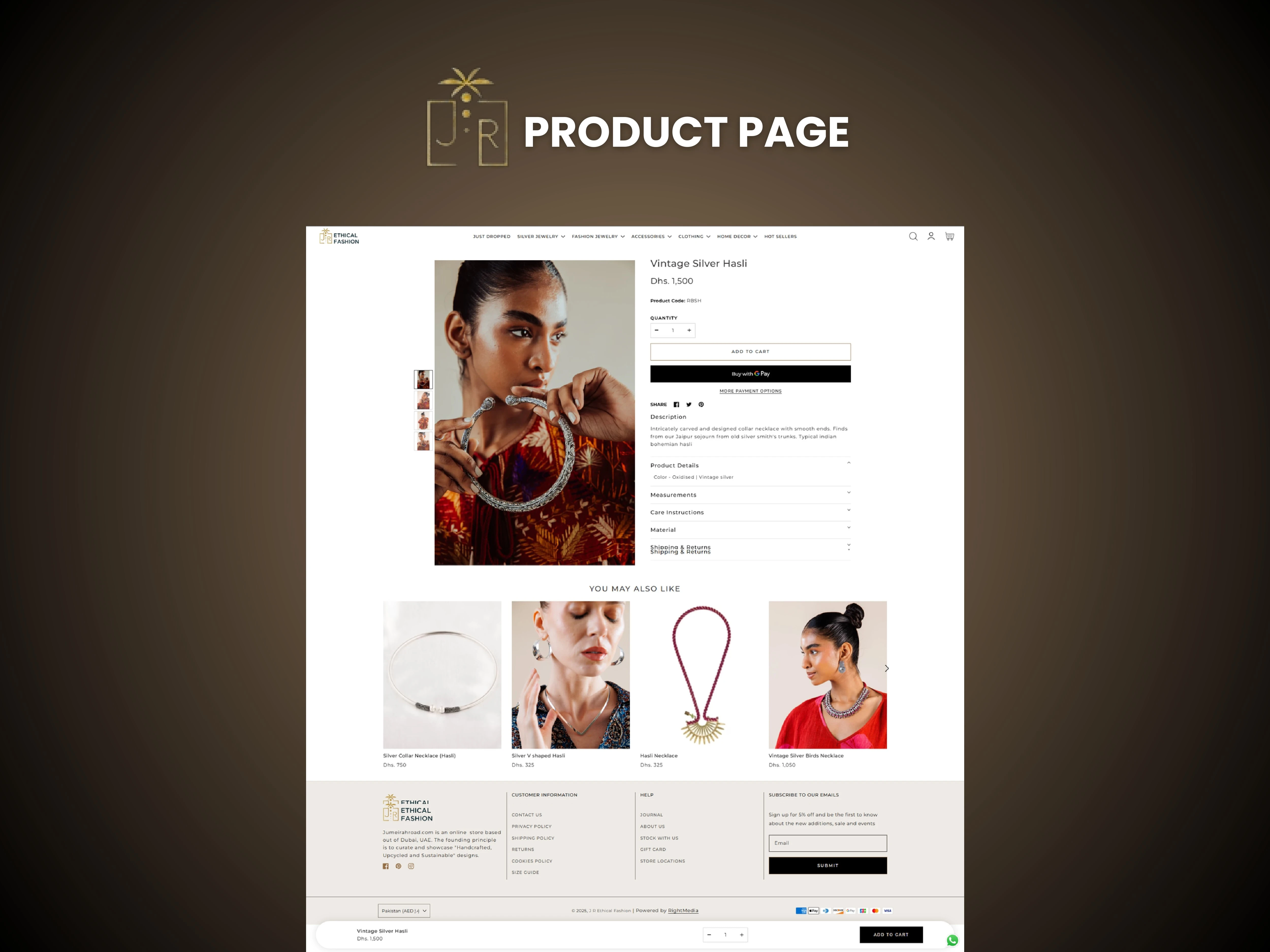 Product Page