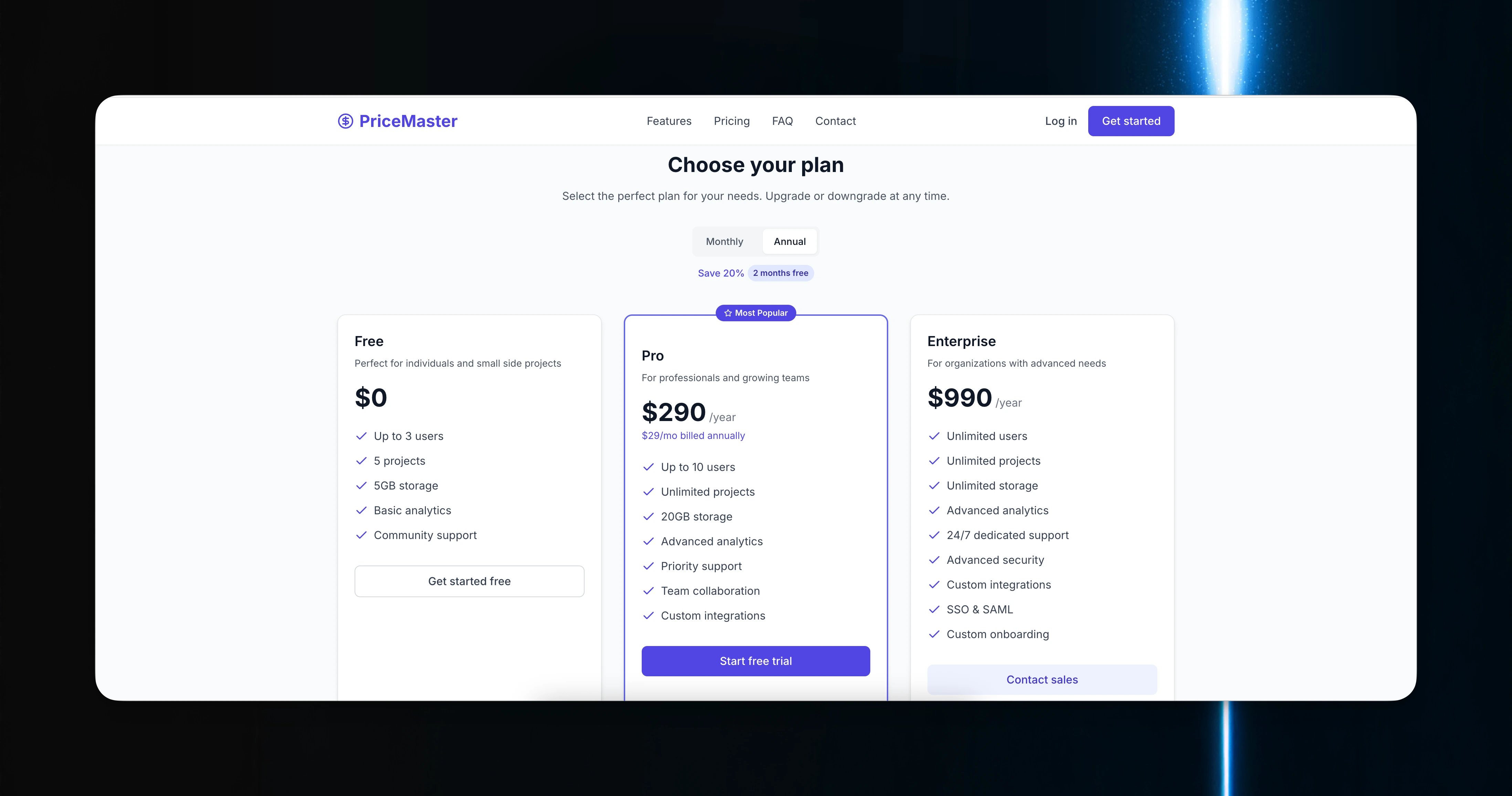 Pricing