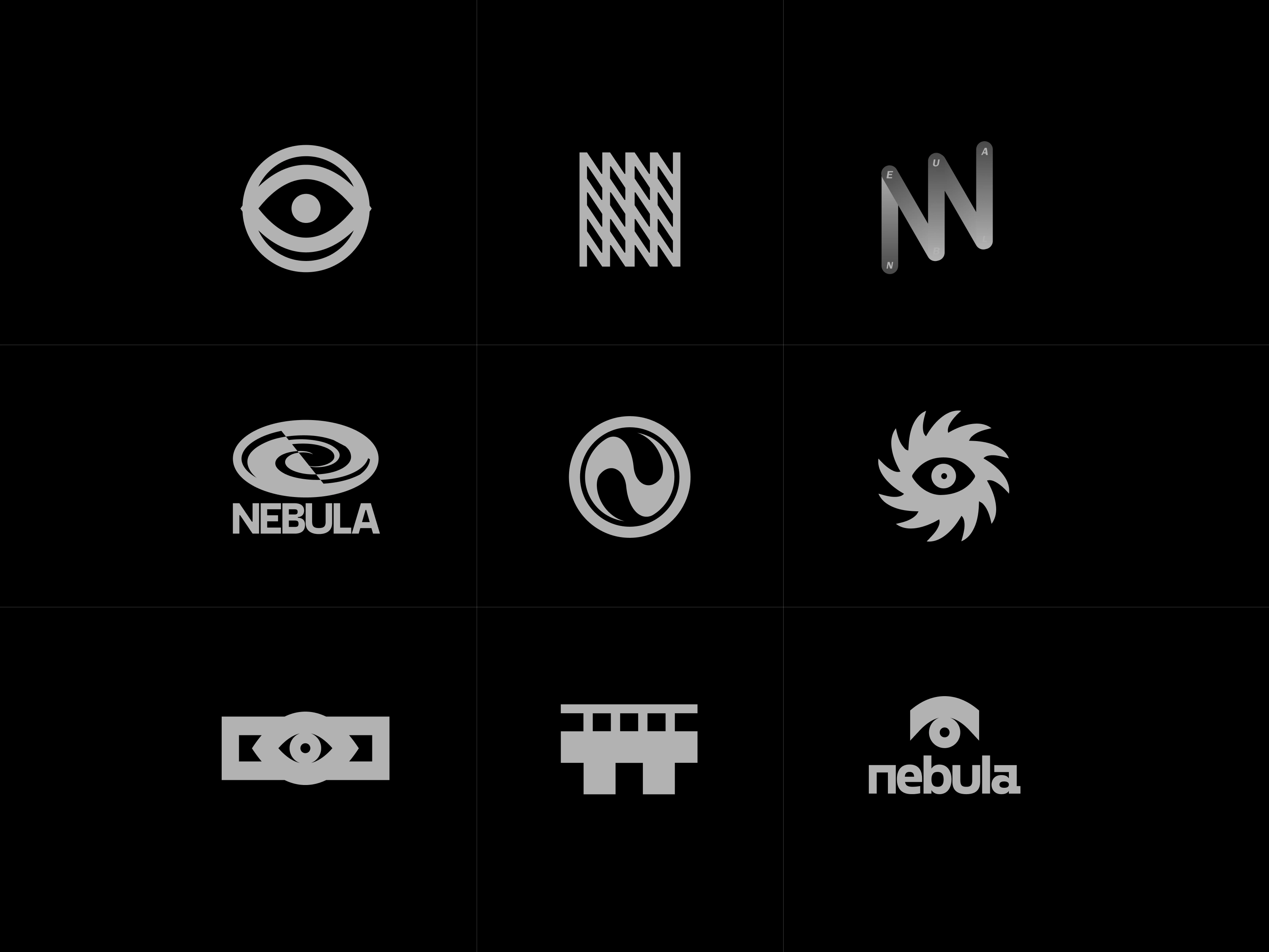 Logo variations for DeFi company made by Qream