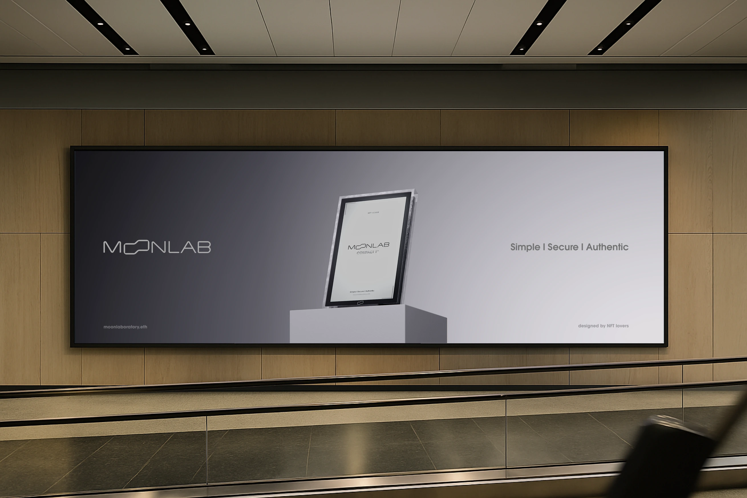 OOH (Out-Of-Home ) Billboard Design  - JFK Airport Transit