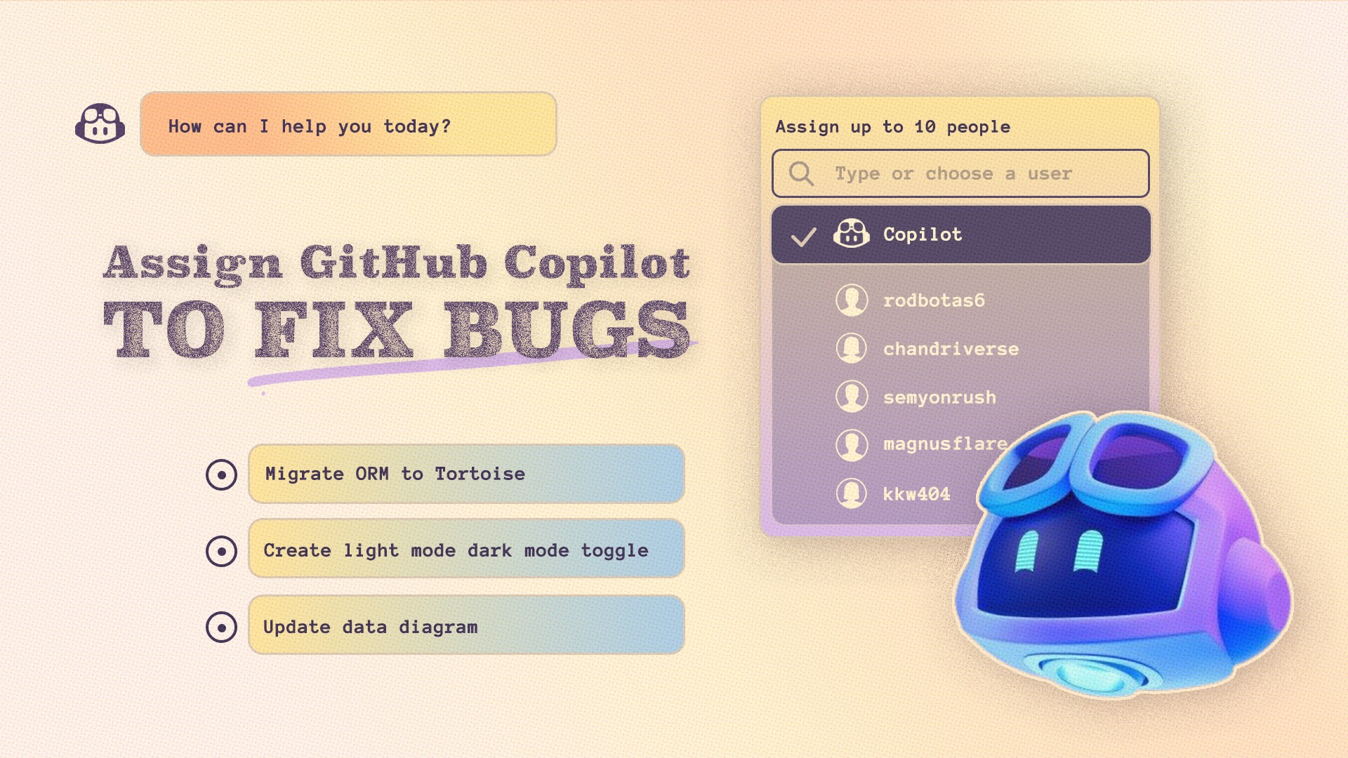 Microsoft unveiled the GitHub Copilot coding agent, marking the evolution of Copilot from an AI assistant to an autonomous team member that can be assigned GitHub issues and create pull requests.
