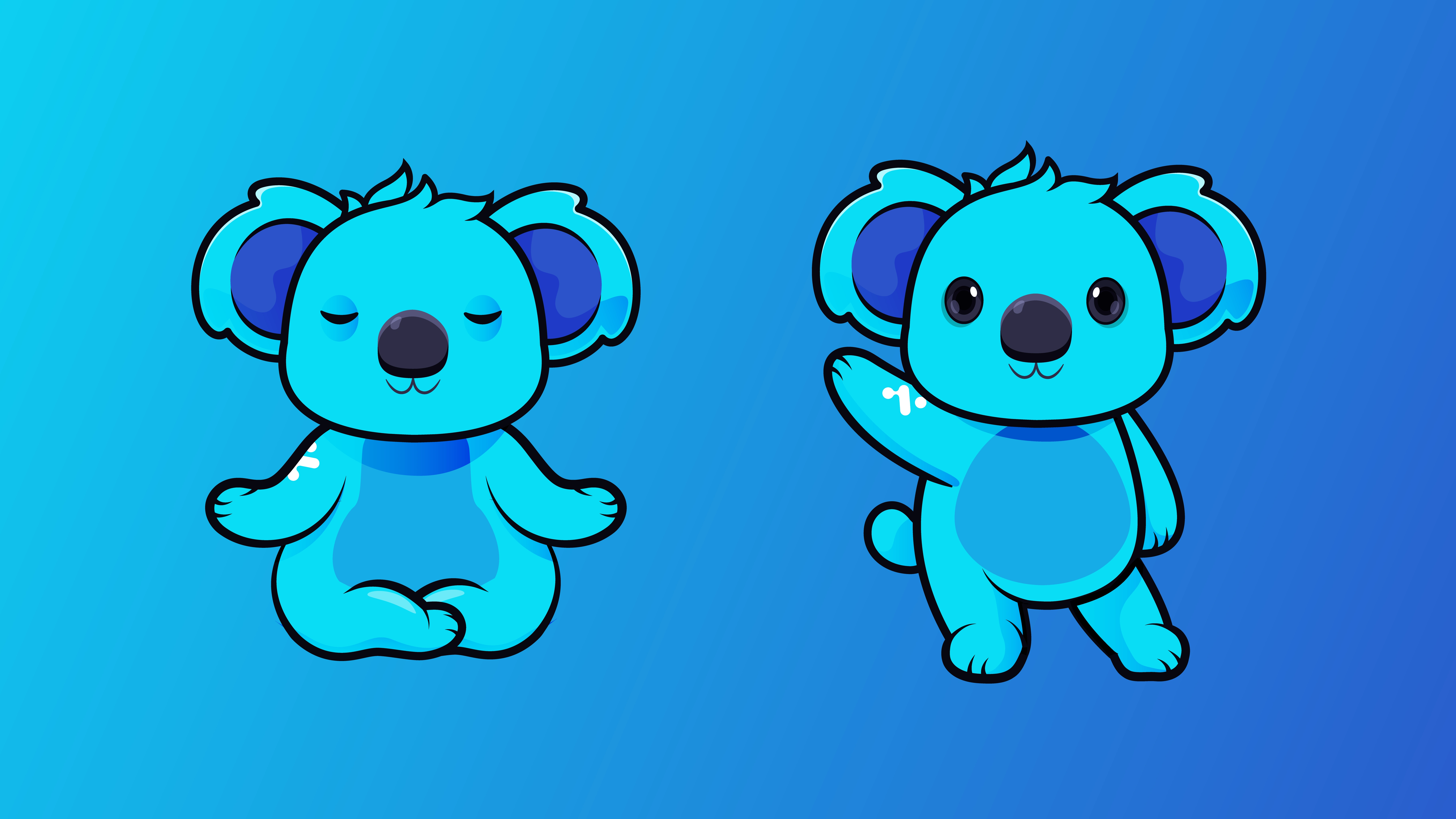 Gave the little fella some cute, rounded ears to match the rest of the aesthetic.