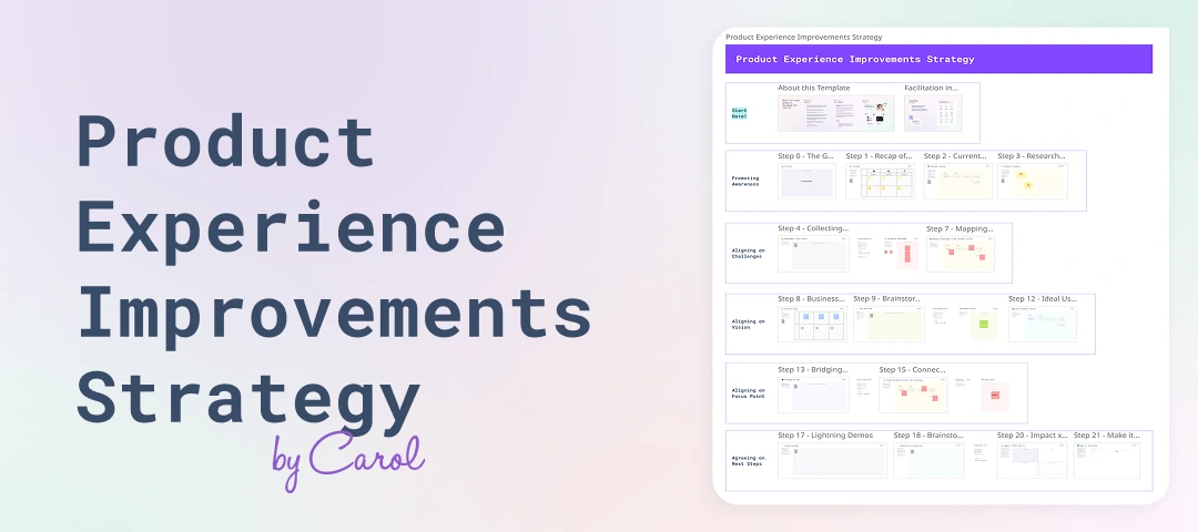 Product Experience Improvements Strategy