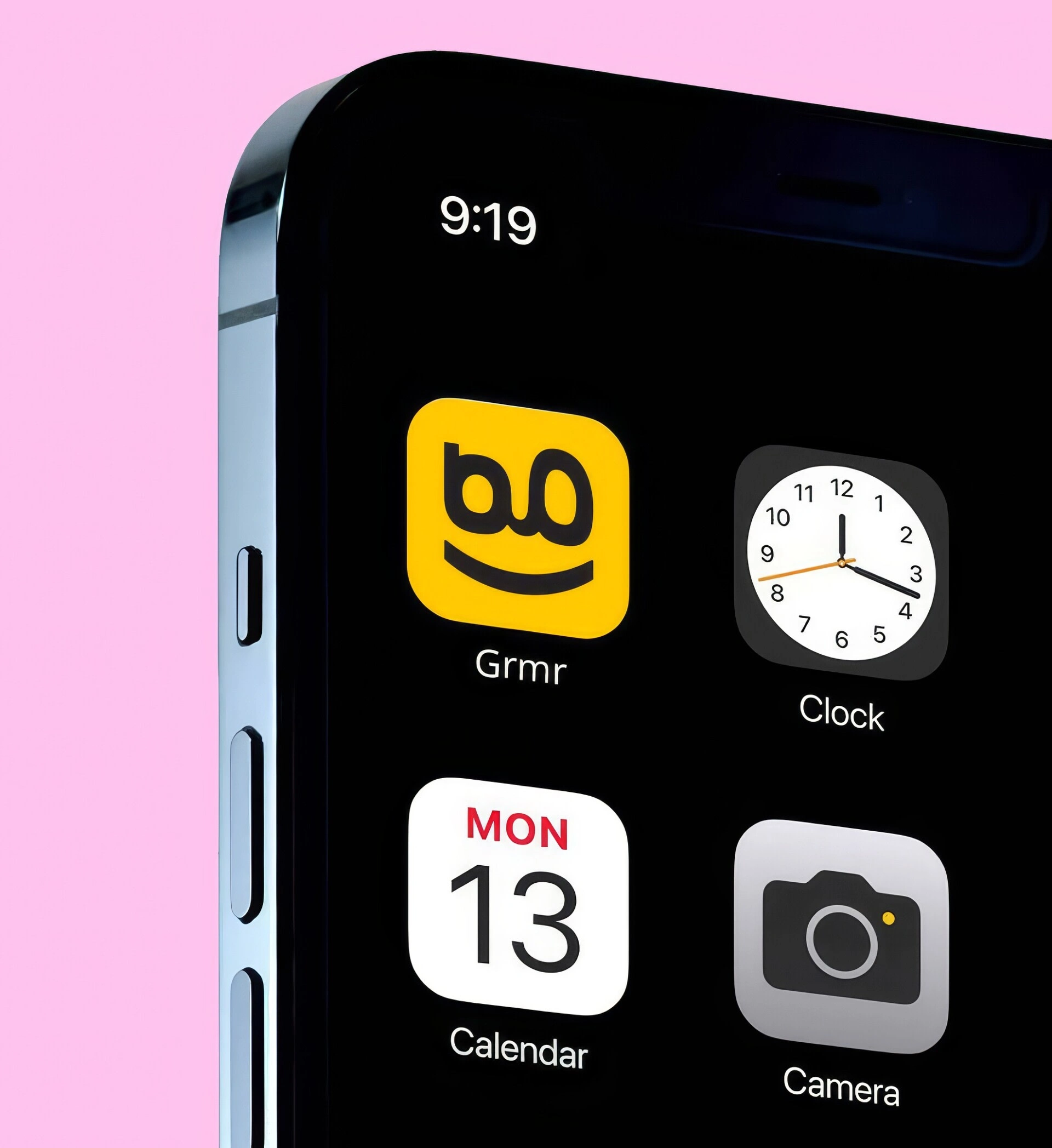 Icon on mobile screen