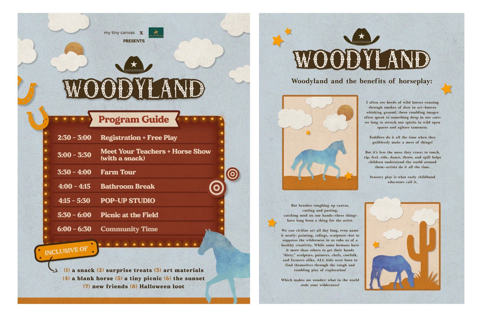 Program Guide and About the Program Posters
