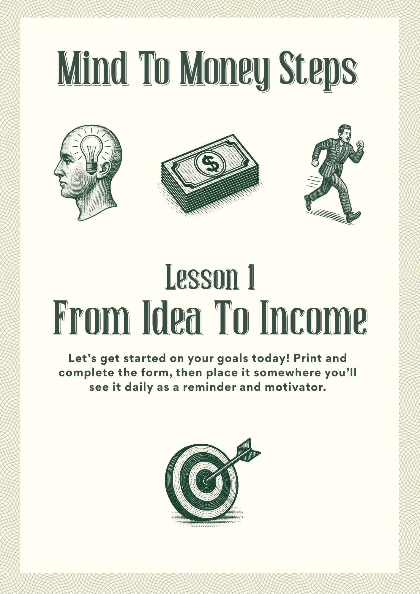 Lesson 1 - Cover Page