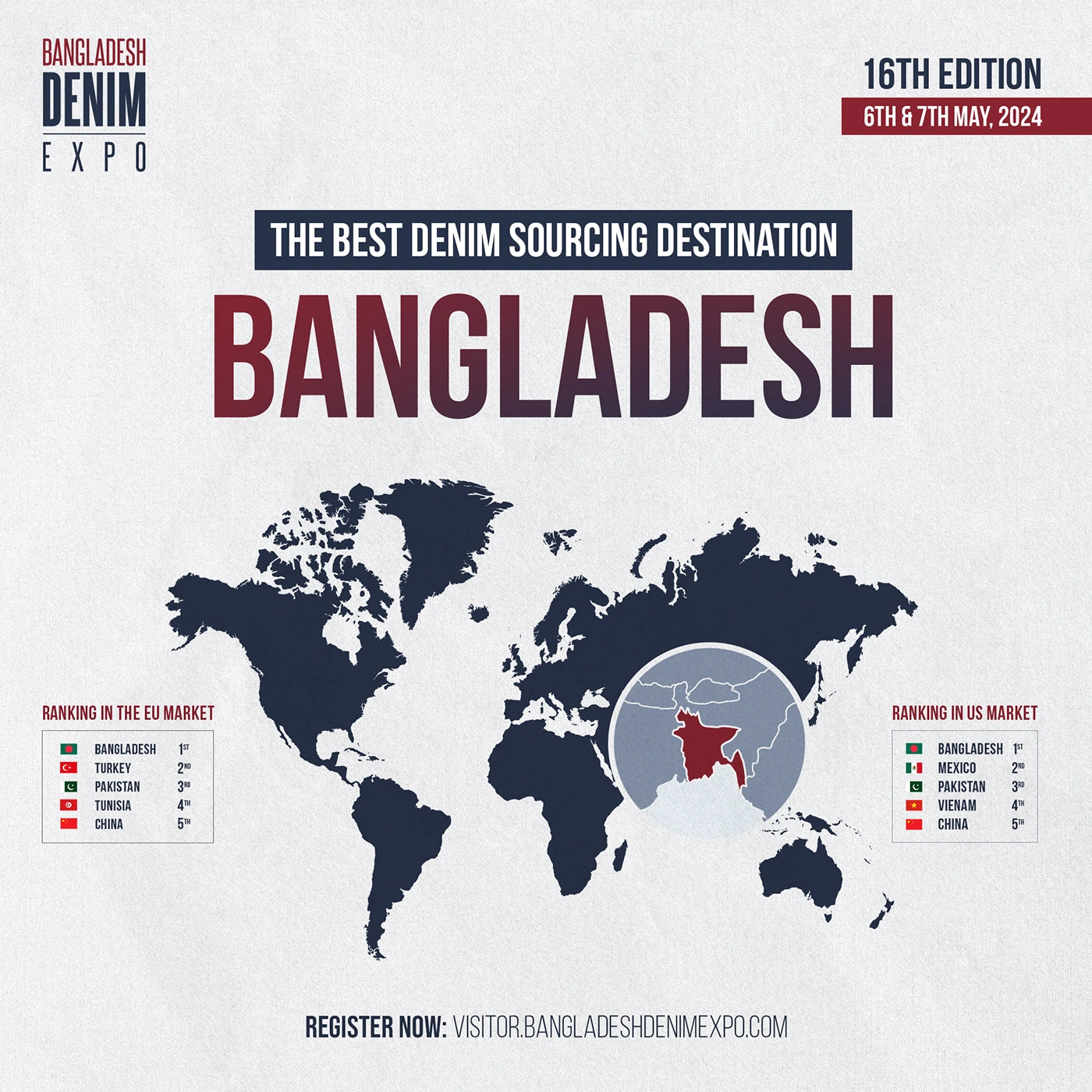 Bangladesh Denim Expo - 16th Edition - Informative Post (Awareness)