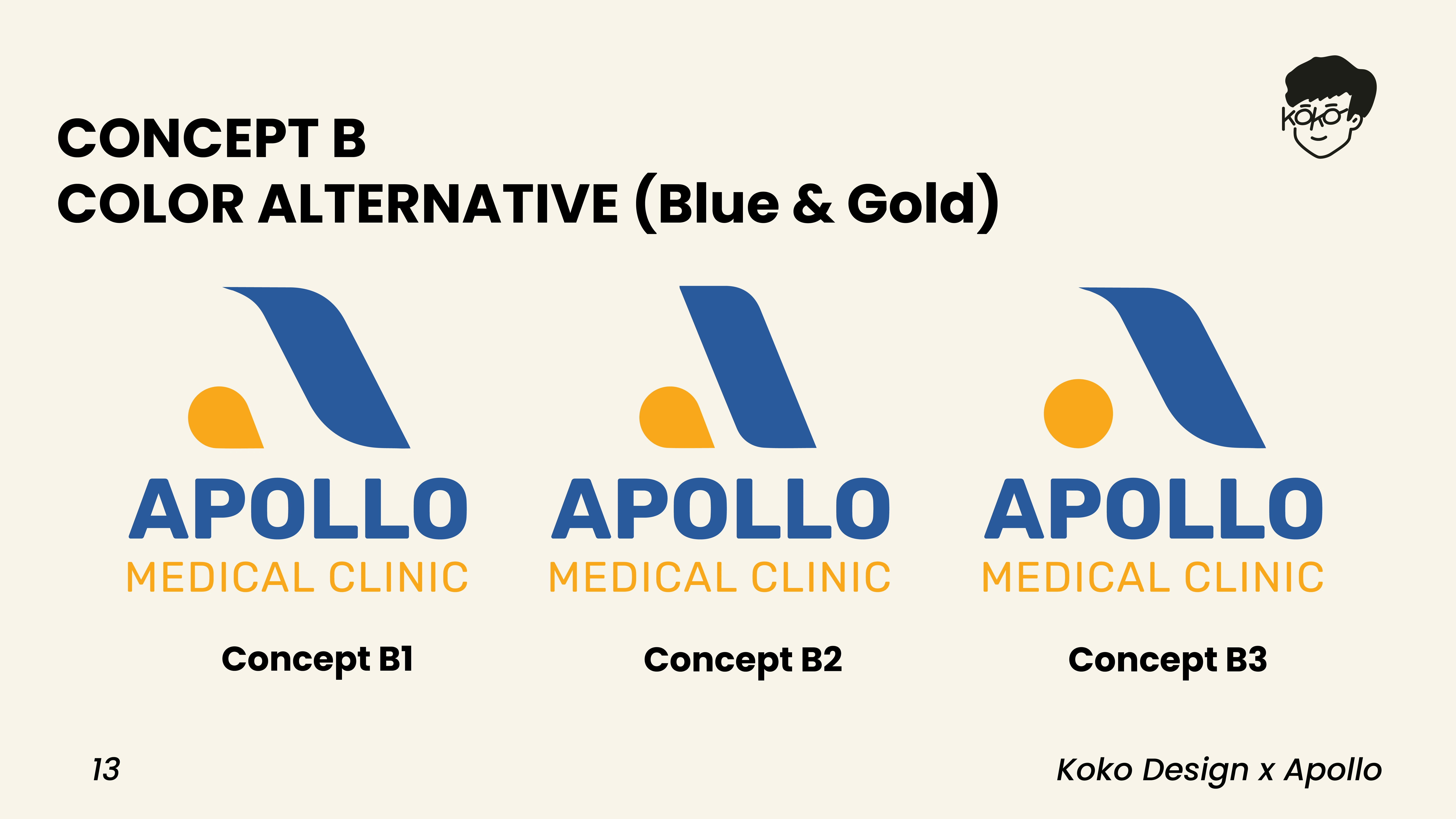 Concept B Logo Apollo Medical Clinic