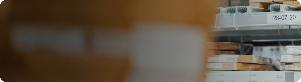 An image showing a storage unit for courier