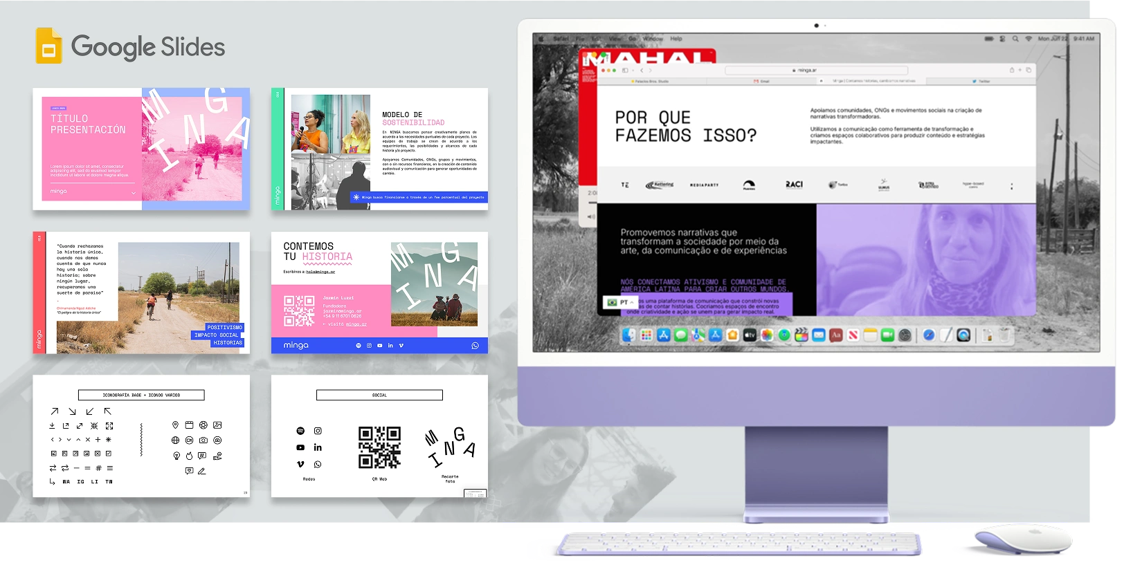 Details of Commercial Deck & Website
