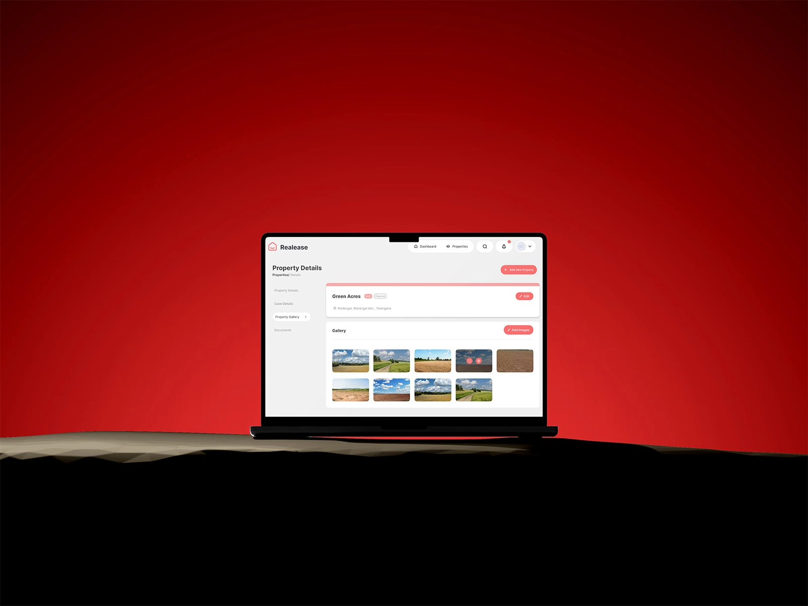 REAL EASE UI SCREENS