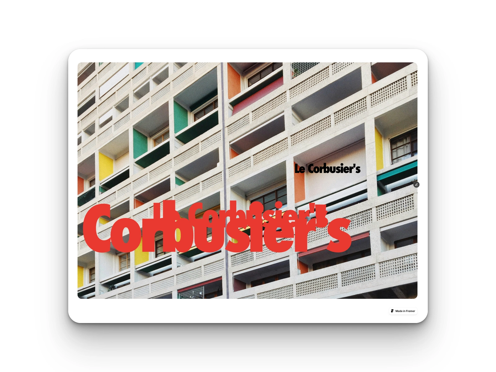 Individually customisable, drag-and-drop anywhere on the canvas
