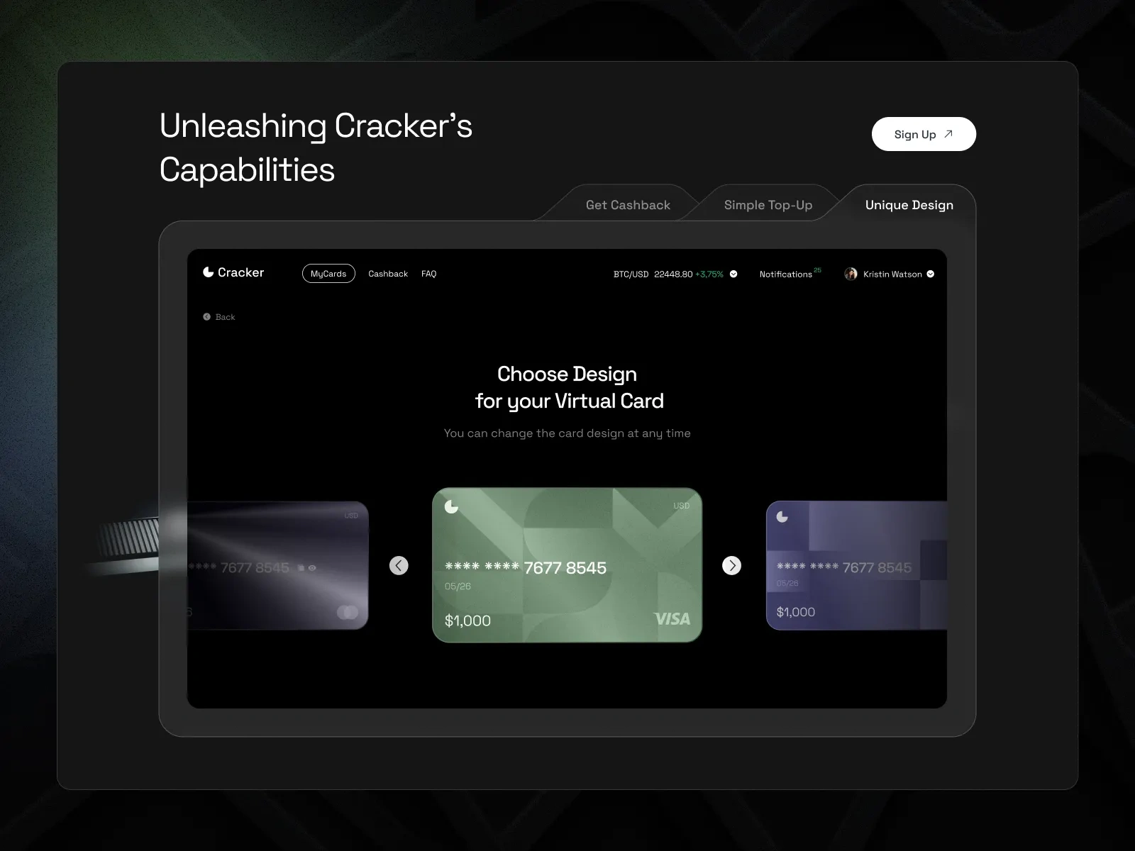 Cracker — Cyber Security SaaS Web Design & Development | Awaiz Kazi