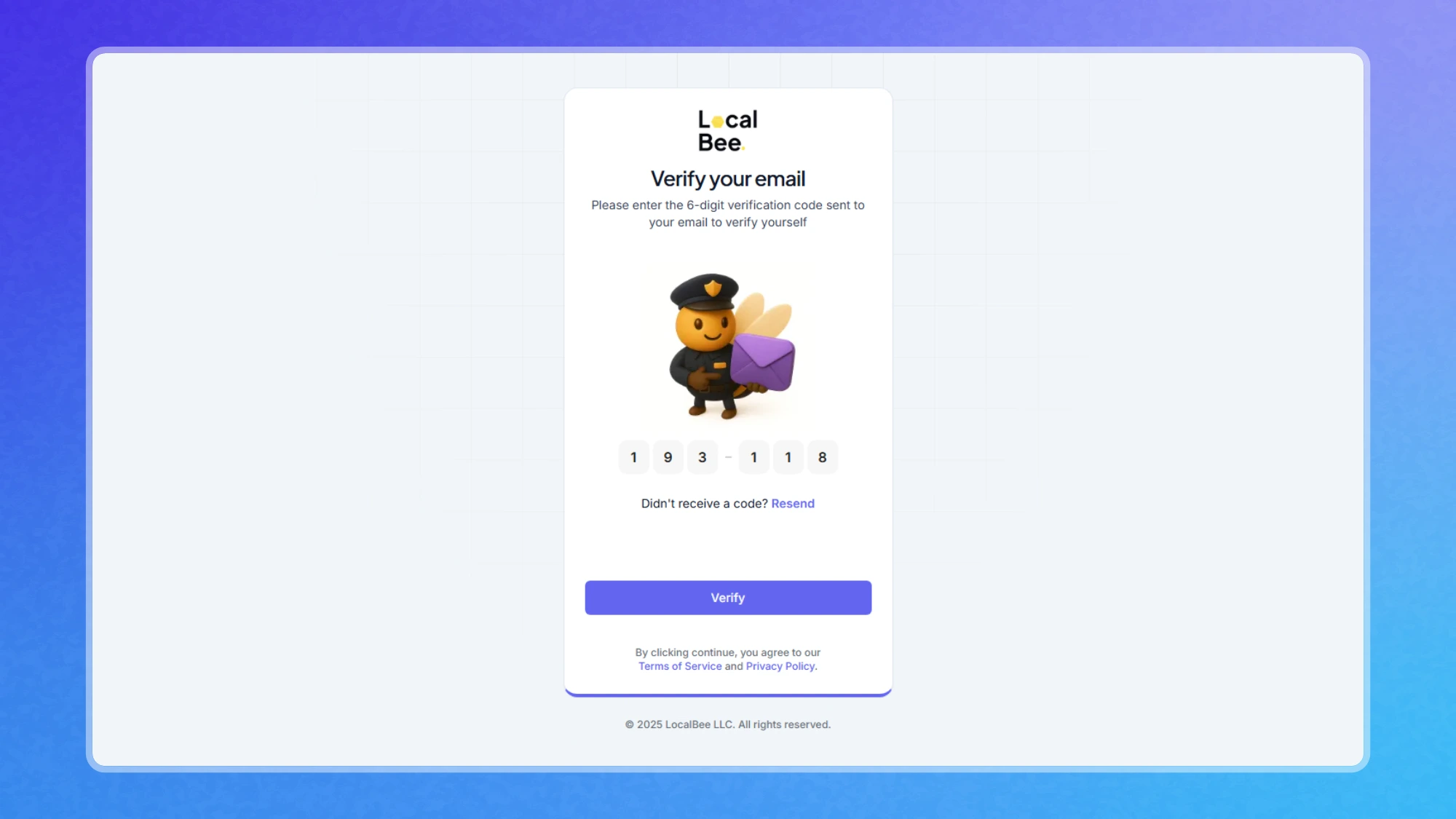 Email Verification - Consolidated Login/Signup Page