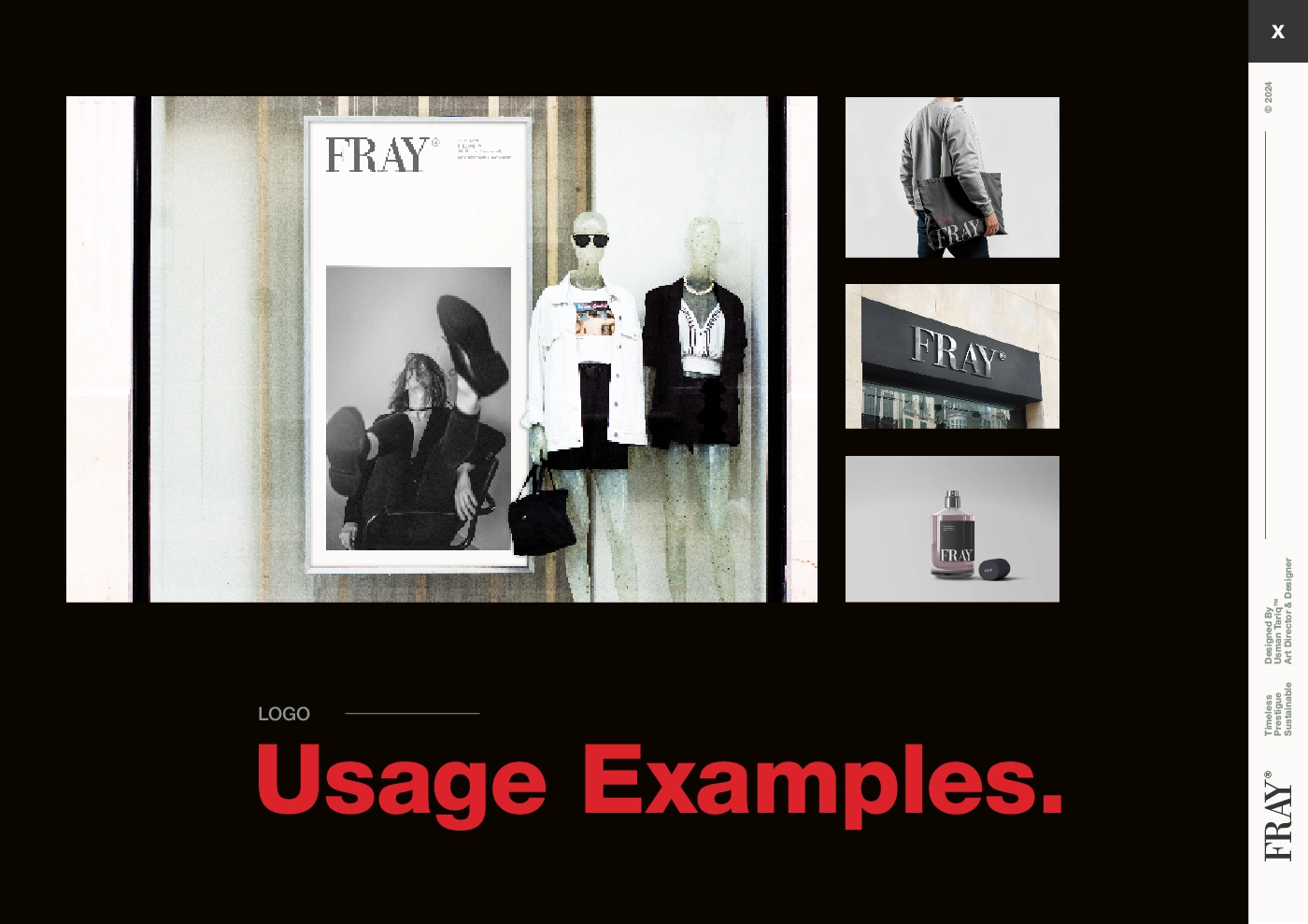 Fray Brand identity page 9