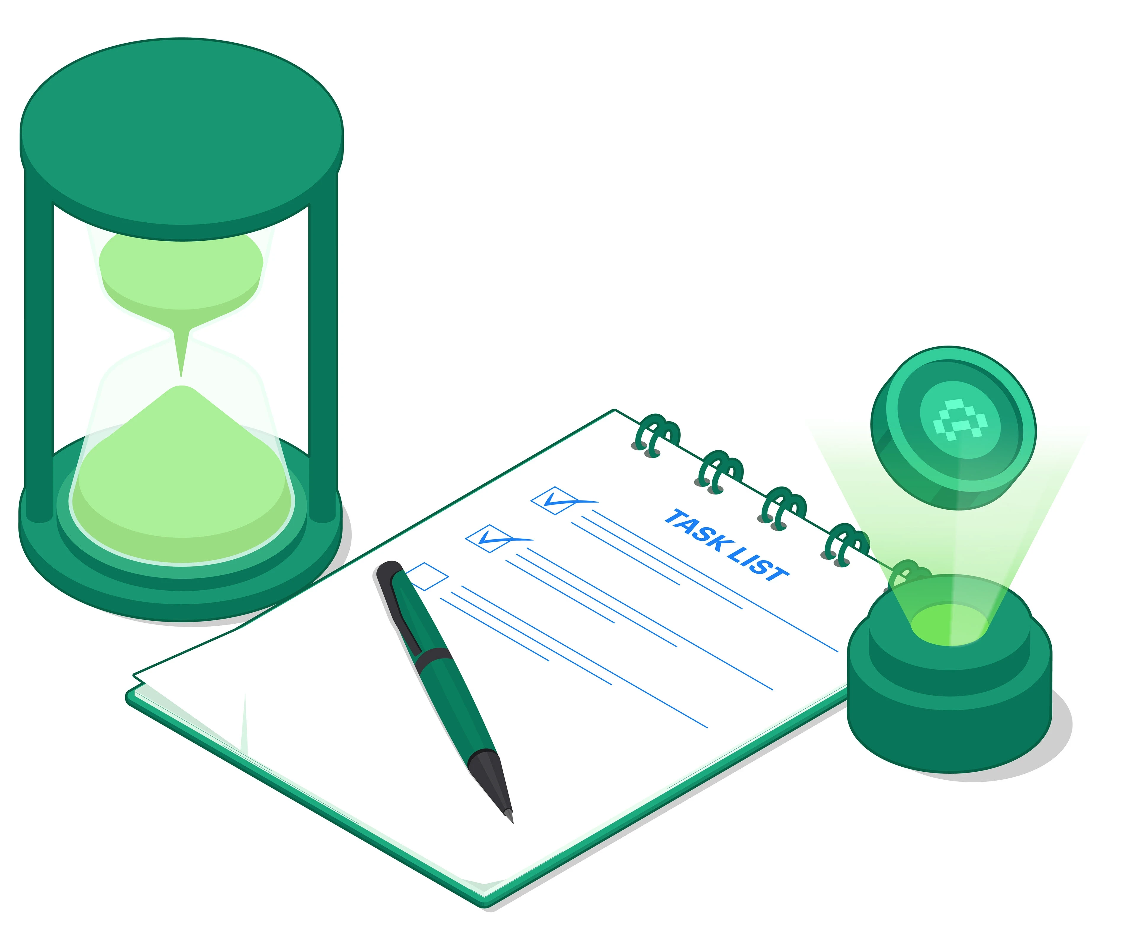 Task, Deadline, Token