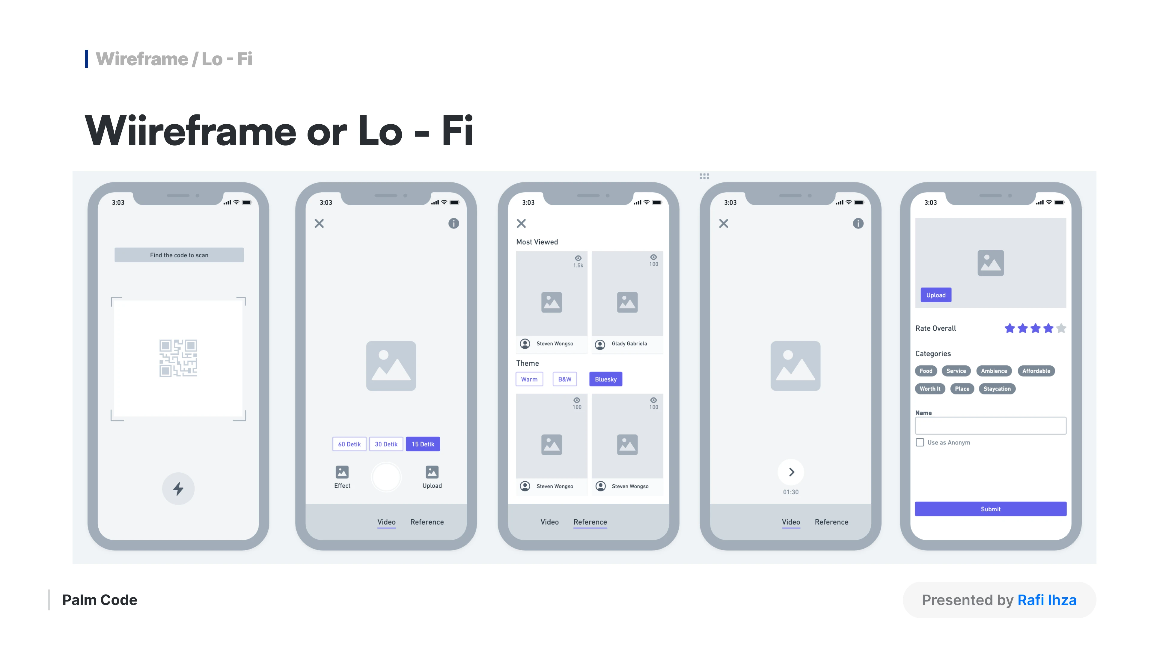 Low Fidelity | Develop