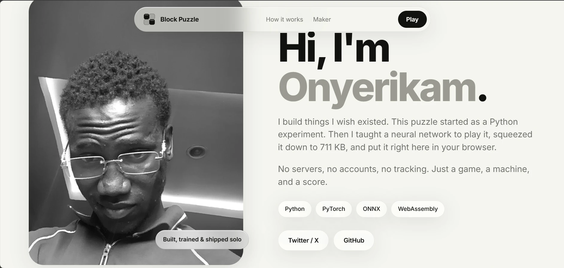 AI-Driven Puzzle Game Development with Block Dreamer by Onyerikam Godwin