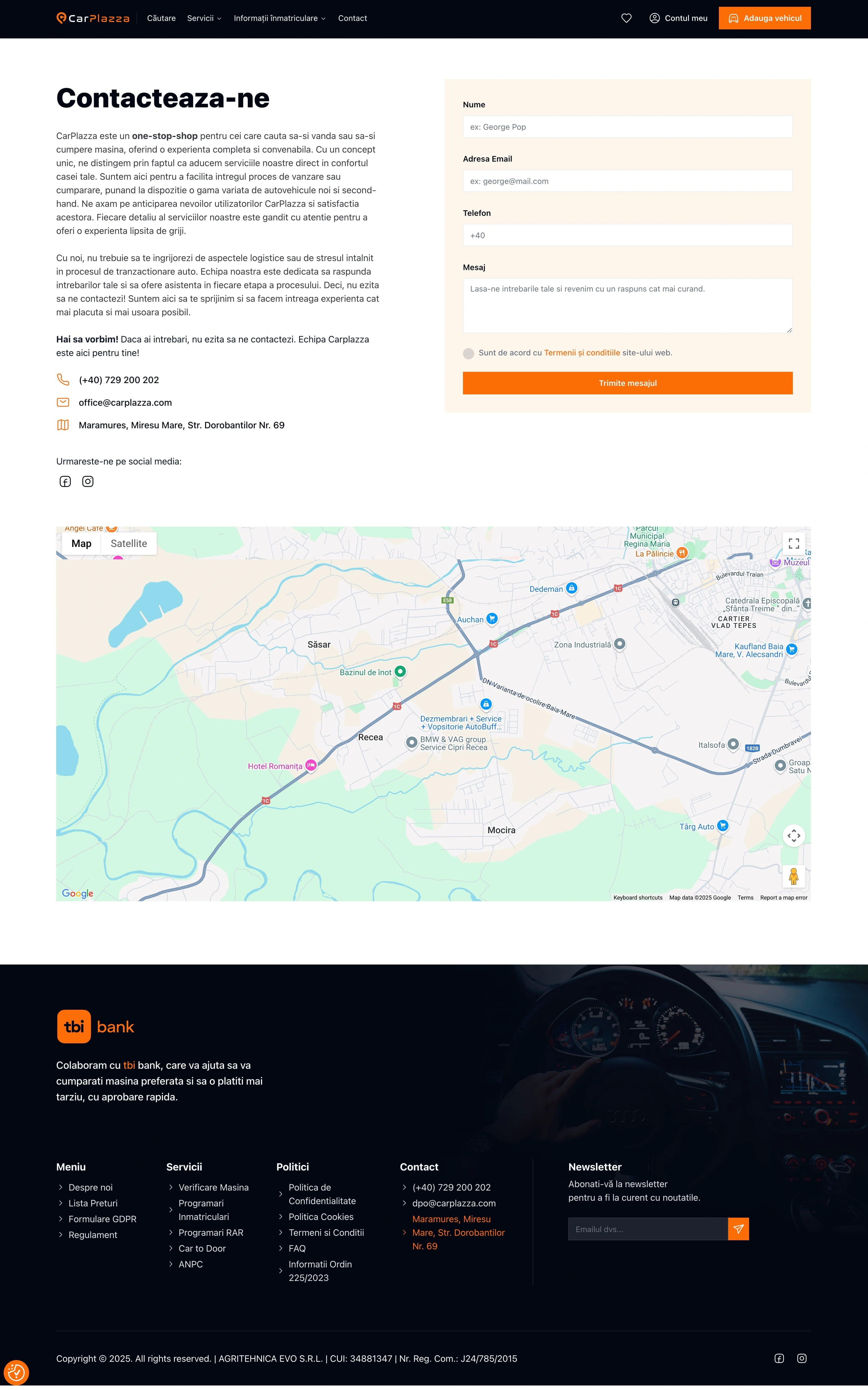 Contact Page