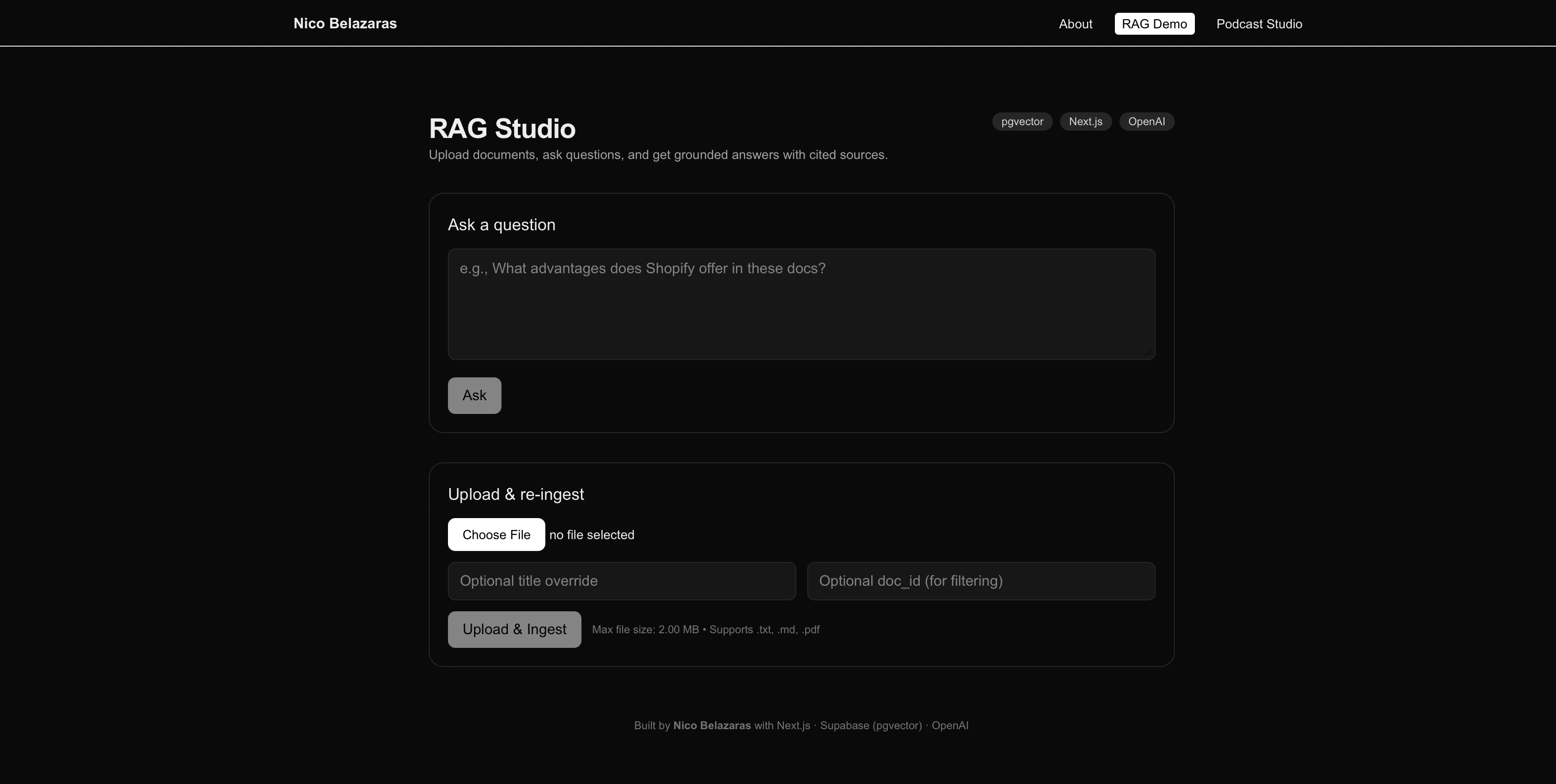 Documents to Q&A Chatbot