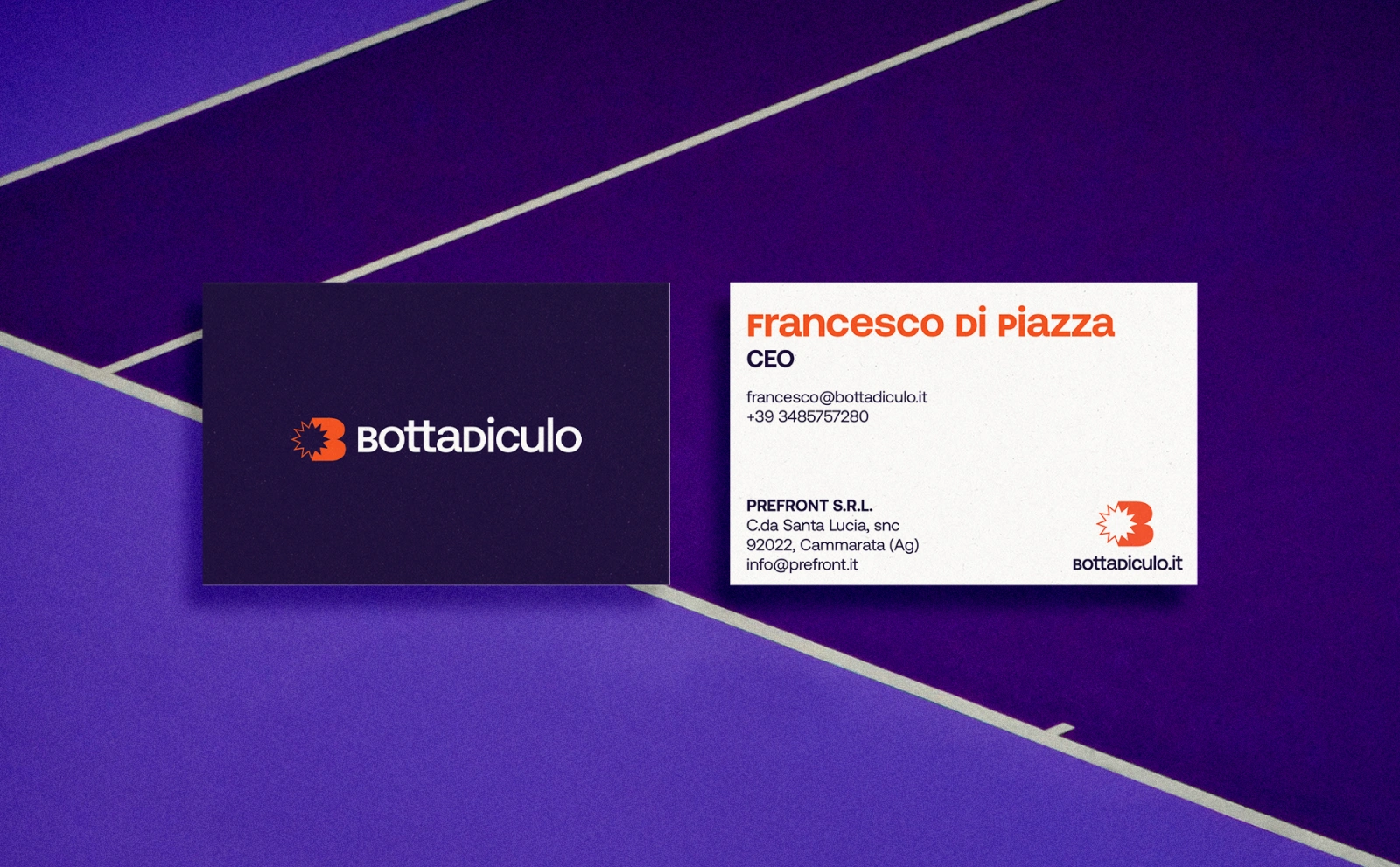 Bottadiculo.it - Business Card Design