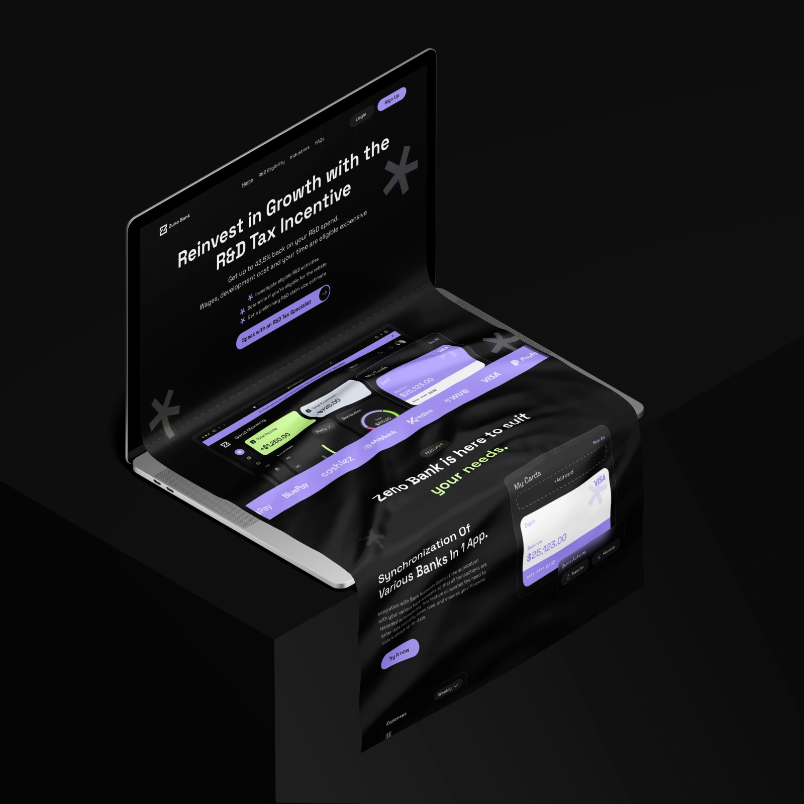 Landing Page - Zuno Bank