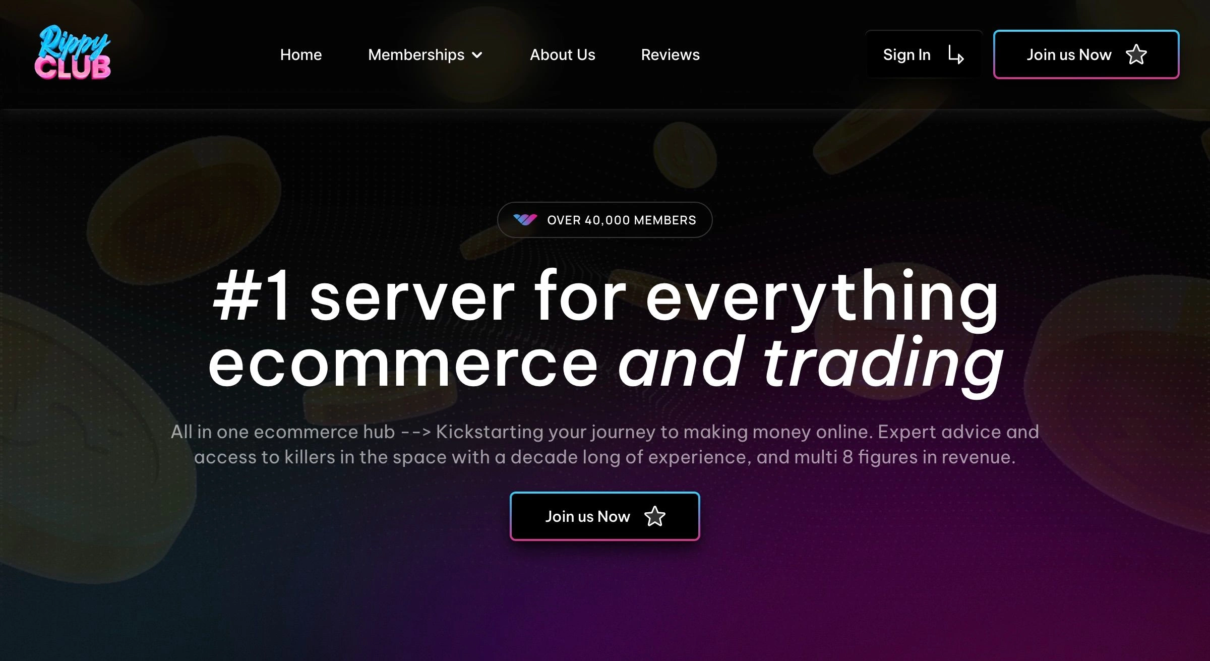 Landing page
