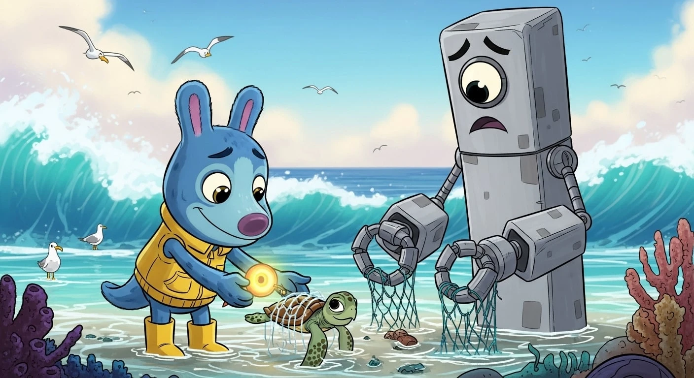 Storyboard 5 - Saving Ocean Life