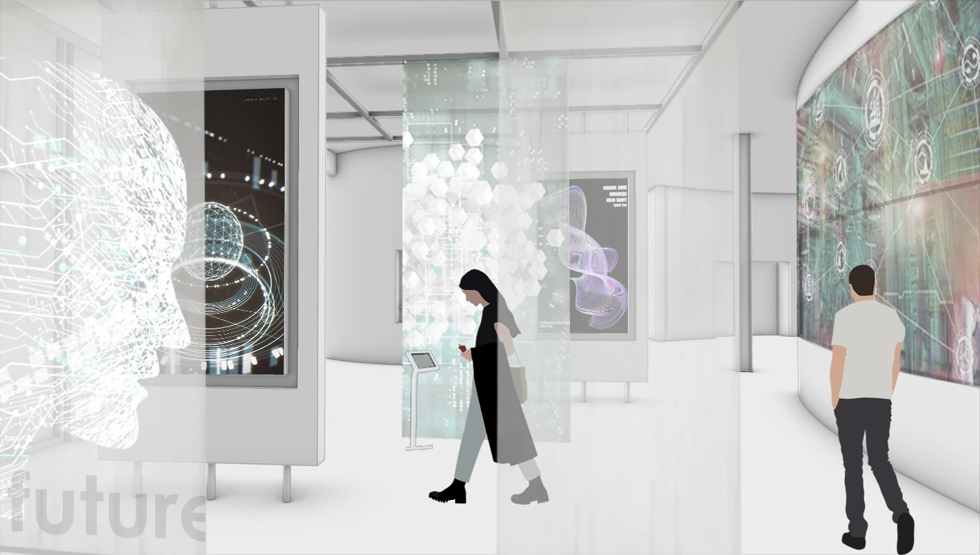 Inside Exhibition Hall 