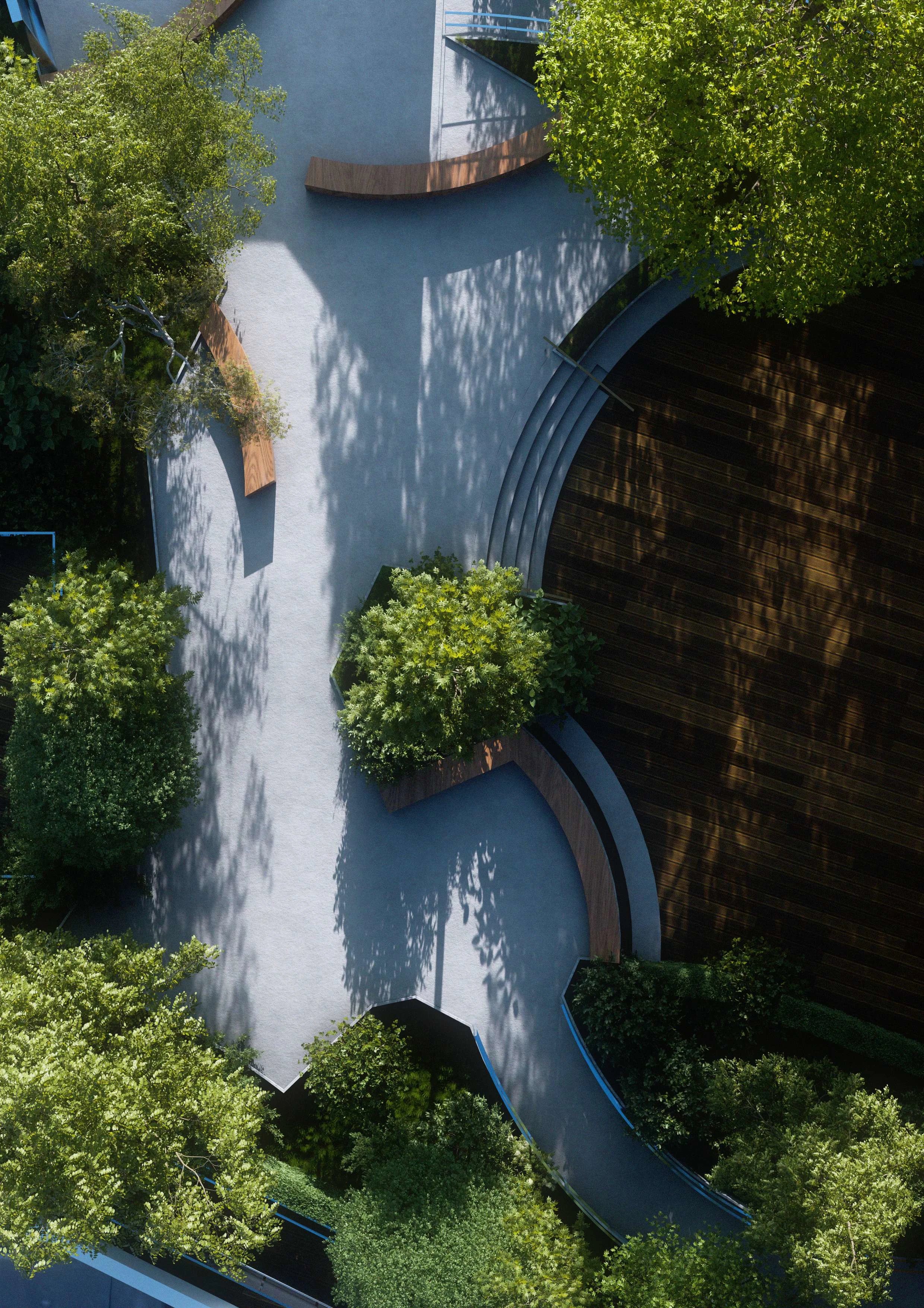 Still of Balcony Area