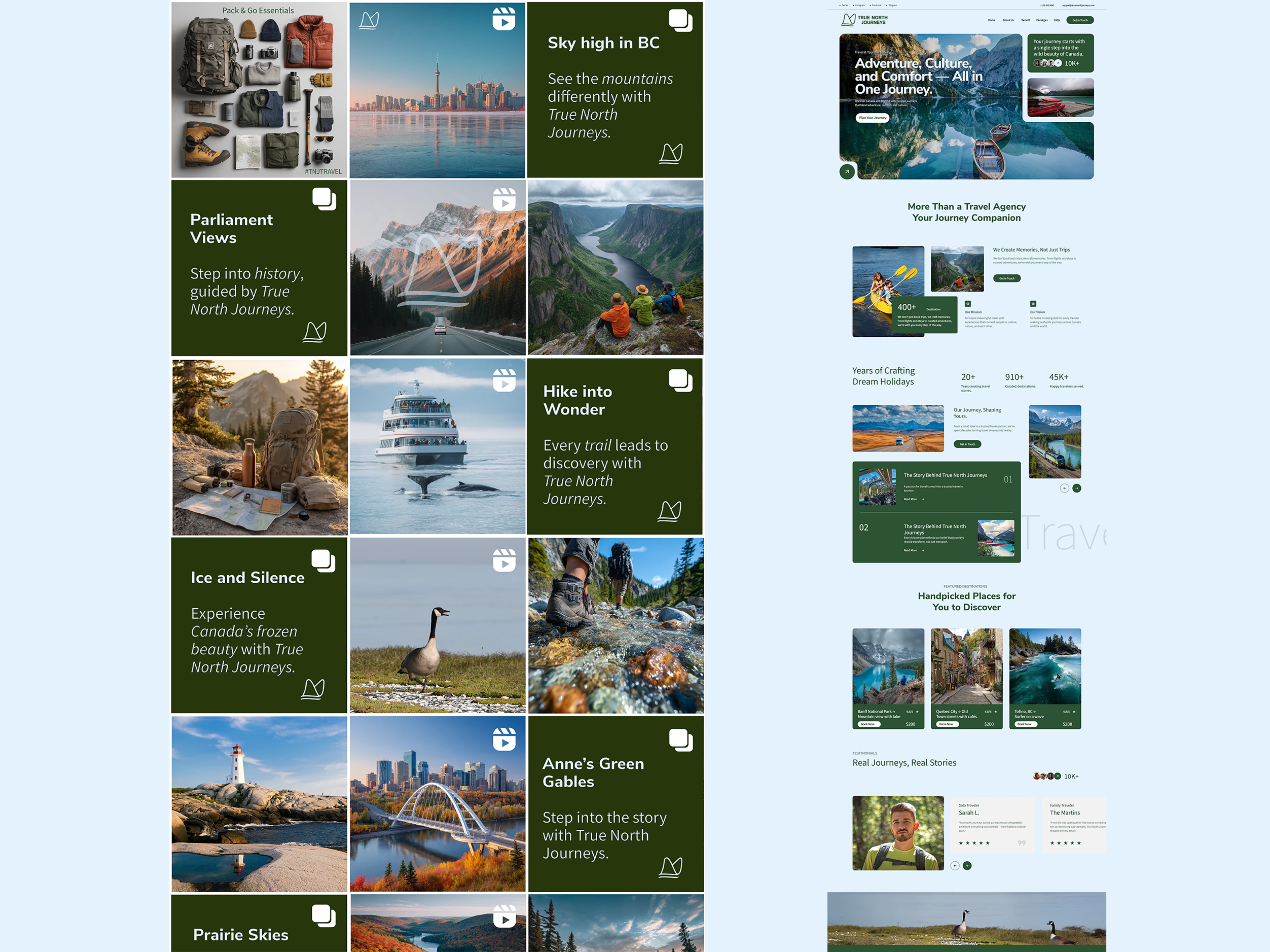 Social Media & Webpage